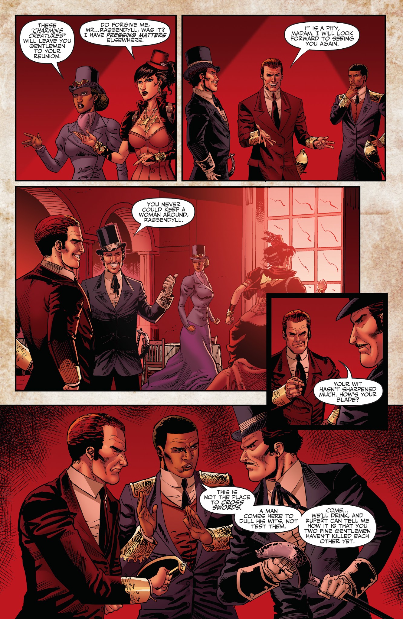 Read online Legenderry: Vampirella comic -  Issue # _TPB - 43