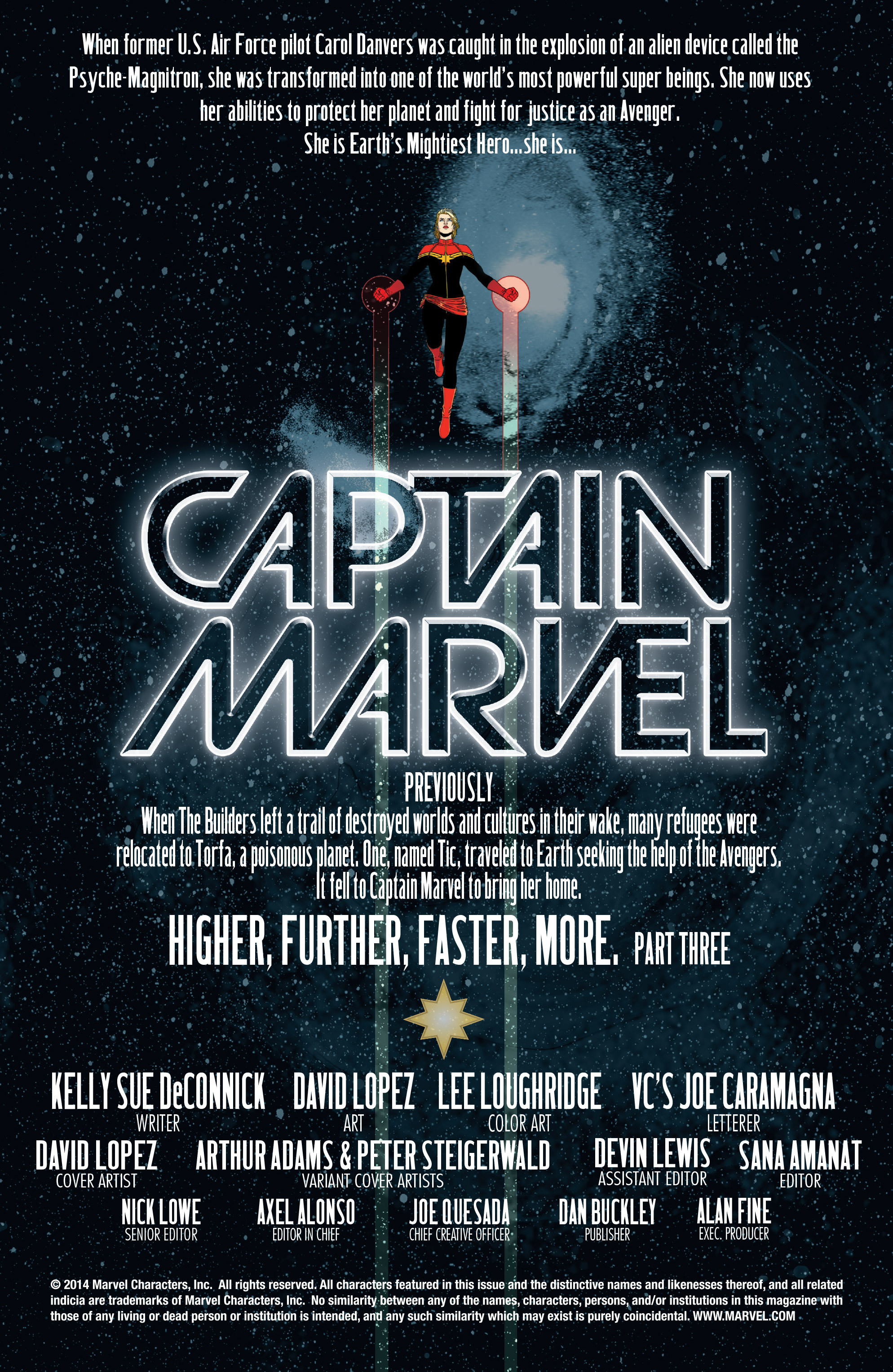 Read online Captain Marvel (2014) comic -  Issue #3 - 2