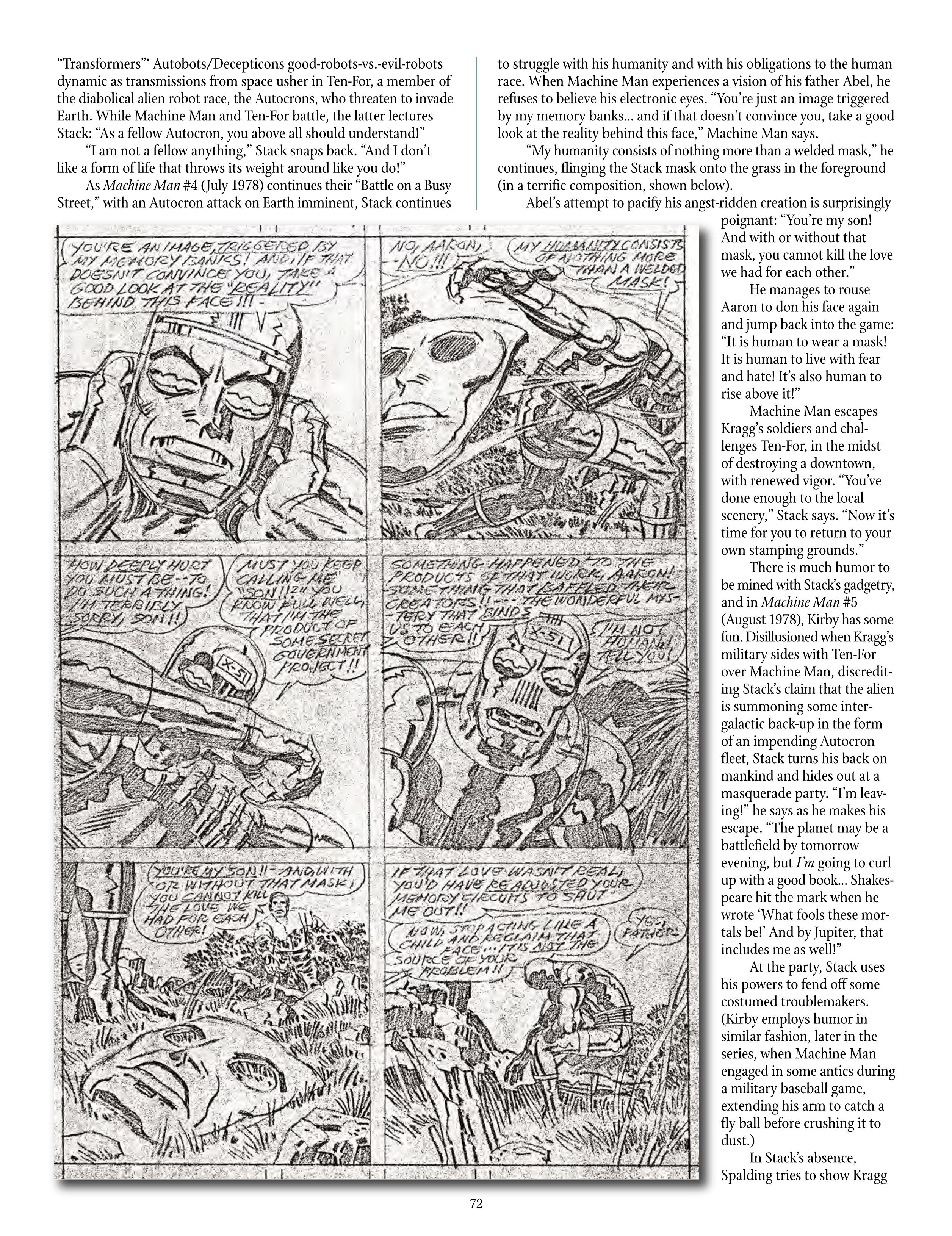 Read online The Jack Kirby Collector comic -  Issue #68 - 74