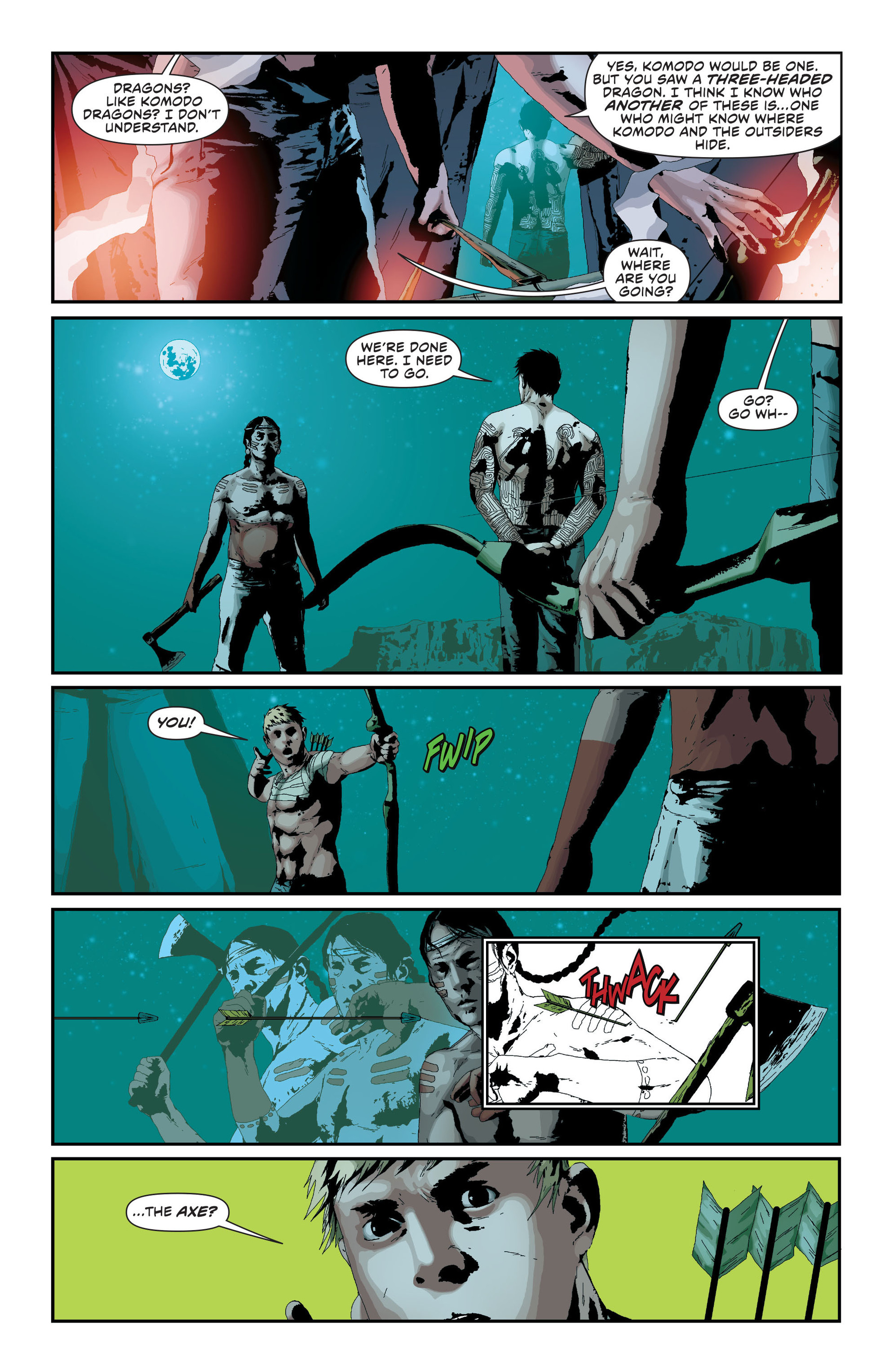 Read online Green Arrow (2011) comic -  Issue #21 - 15