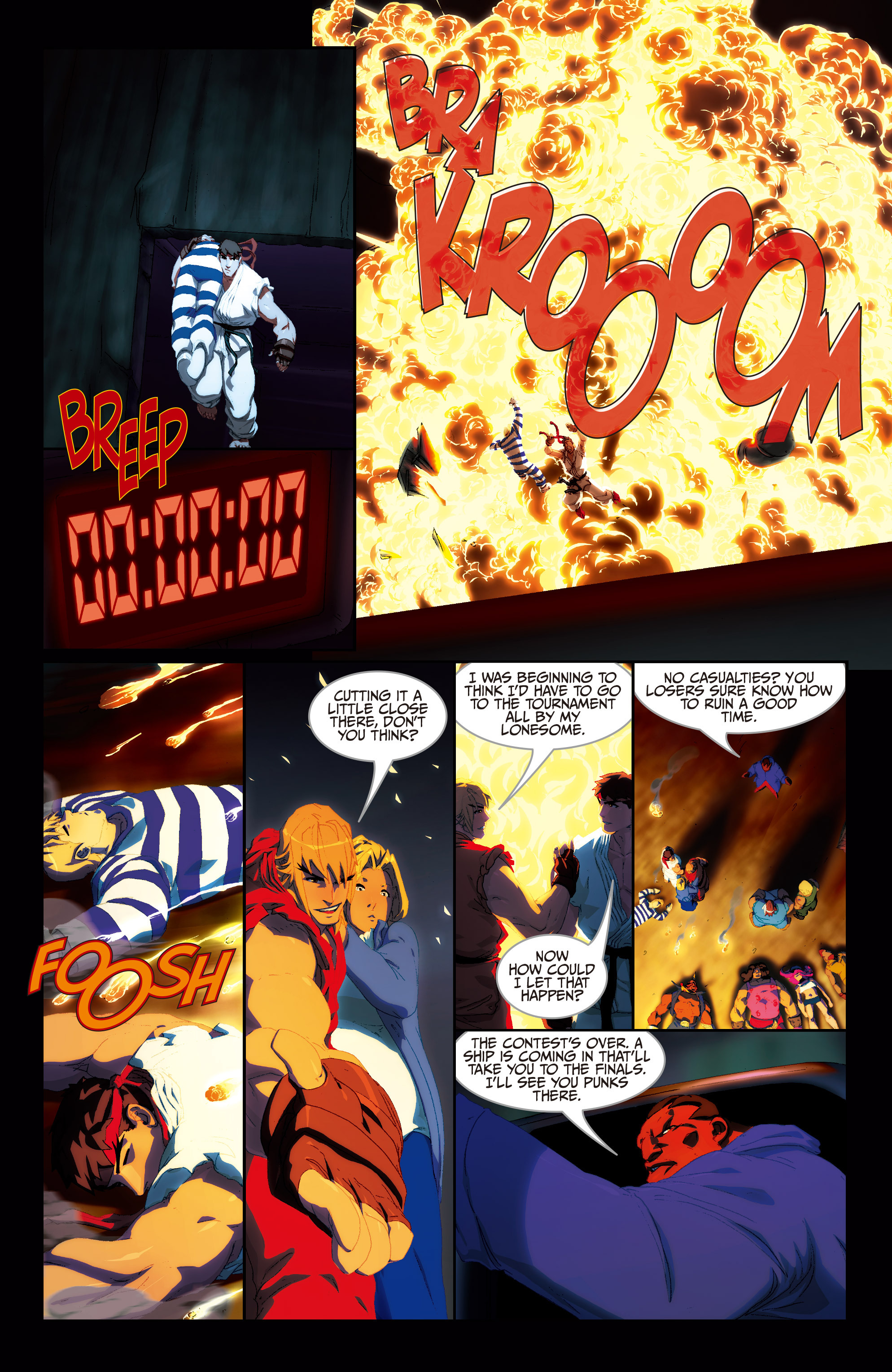 Read online Street Fighter II Turbo comic -  Issue #7 - 17