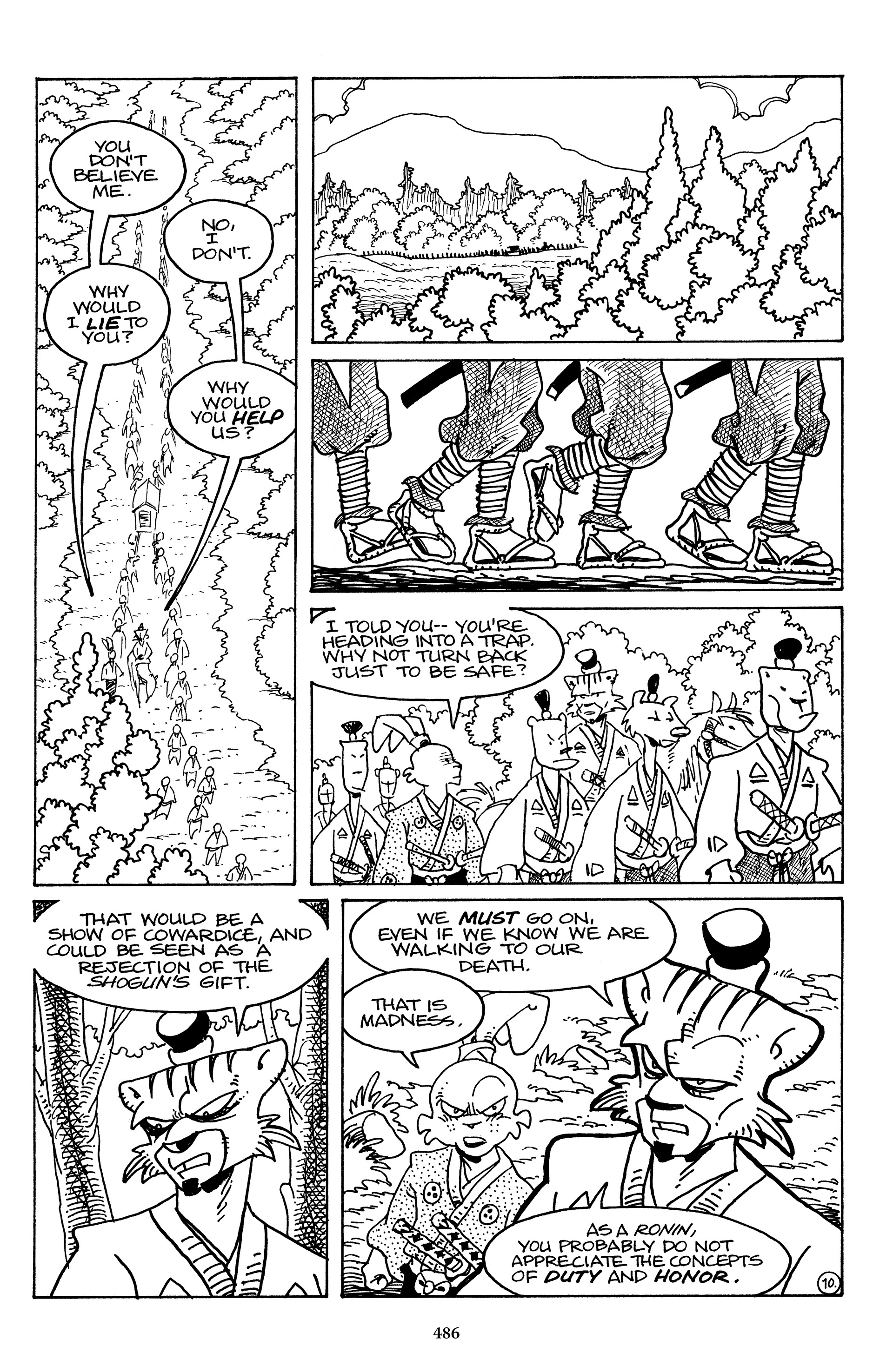 Read online The Usagi Yojimbo Saga (2021) comic -  Issue # TPB 6 (Part 5) - 86