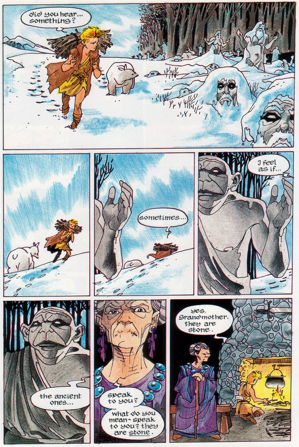 Read online Marvel Graphic Novel comic -  Issue #44 - Ax - 8