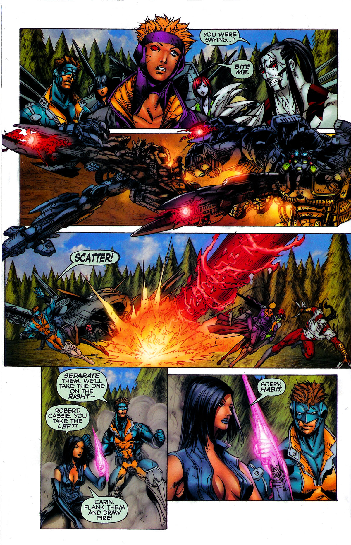 Read online Cyberforce (2006) comic -  Issue #4 - 9