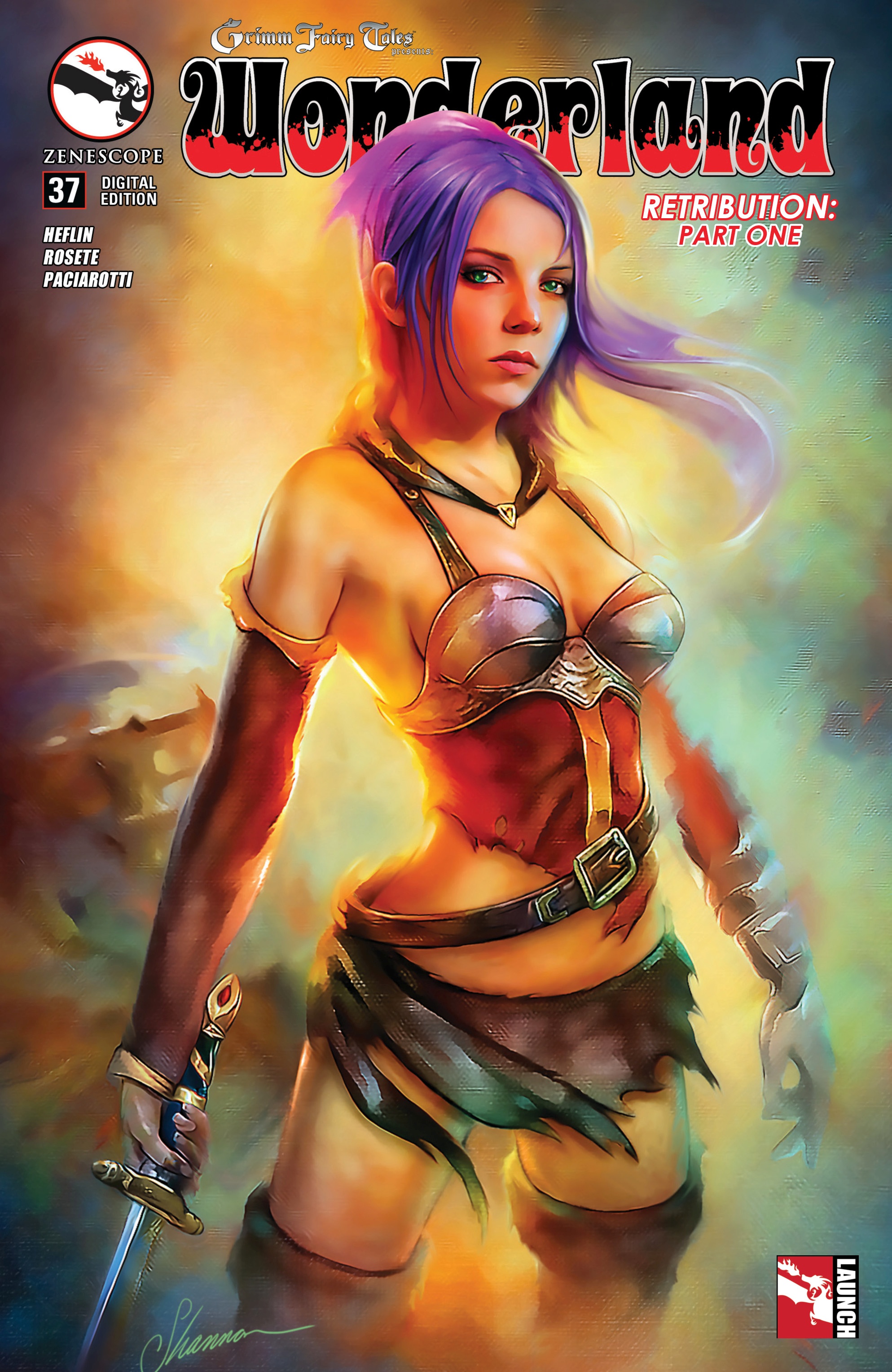 Read online Grimm Fairy Tales presents Wonderland comic -  Issue #37 - 1