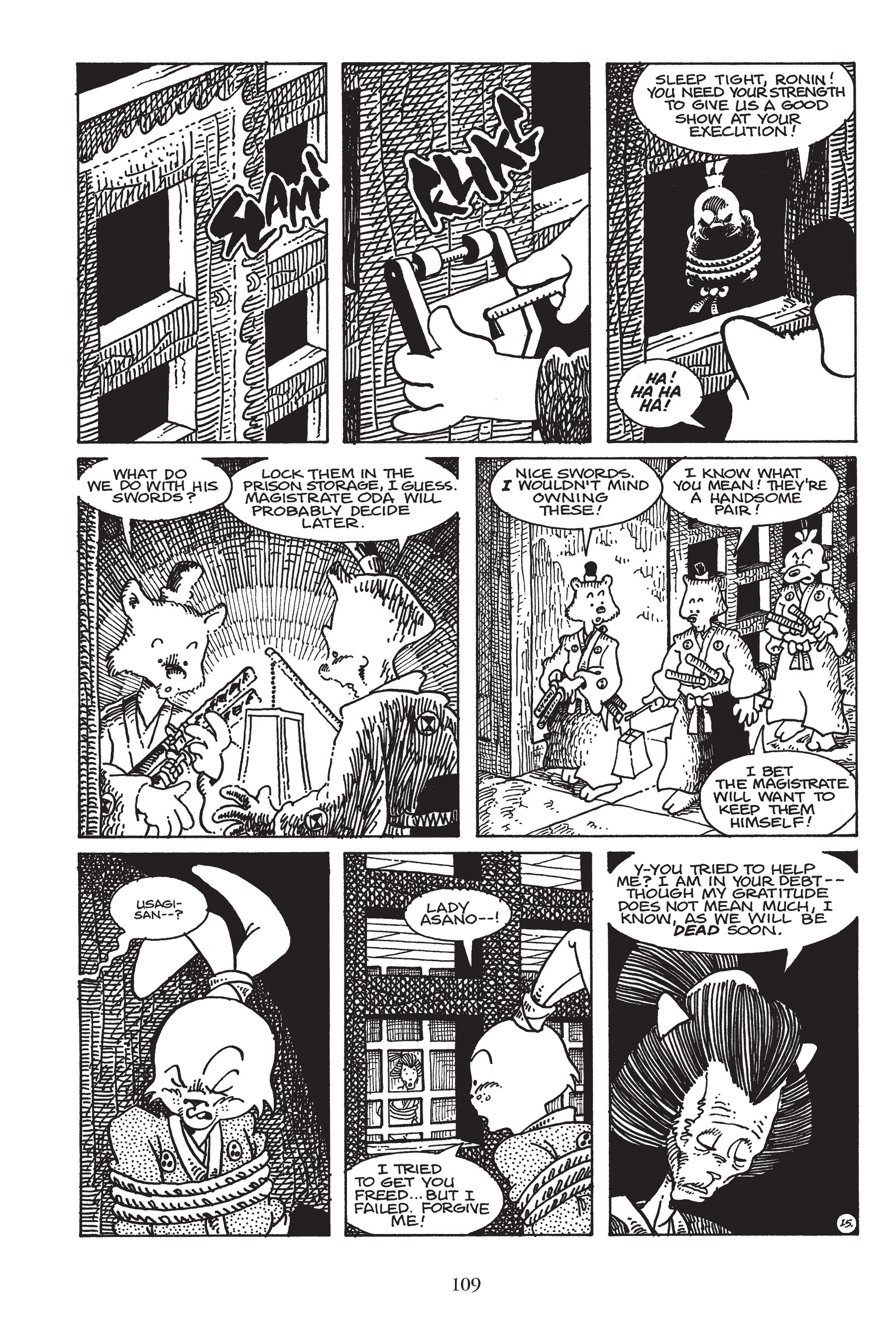 Read online Usagi Yojimbo (1987) comic -  Issue # _TPB 7 - 102