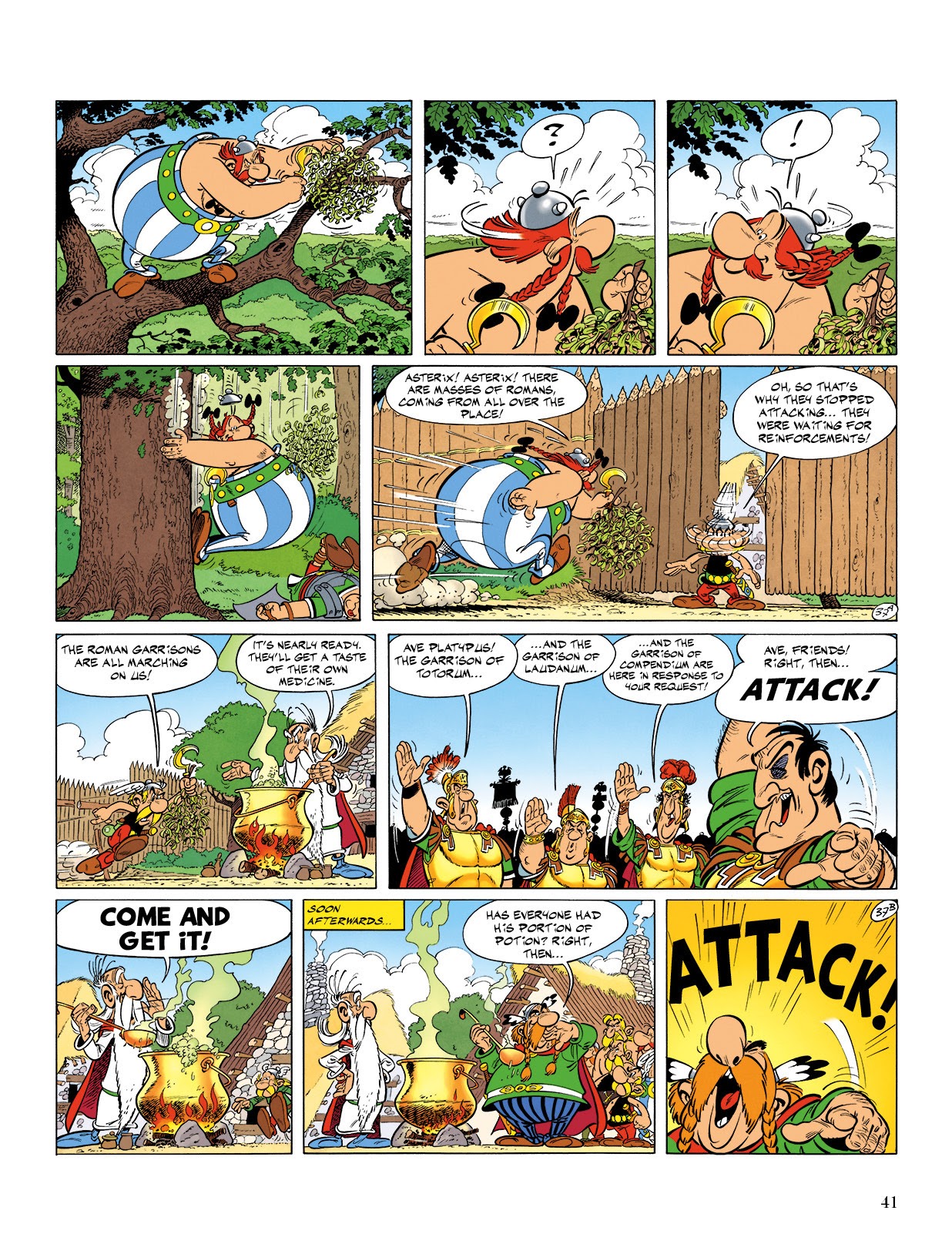 Read online Asterix comic -  Issue #15 - 42