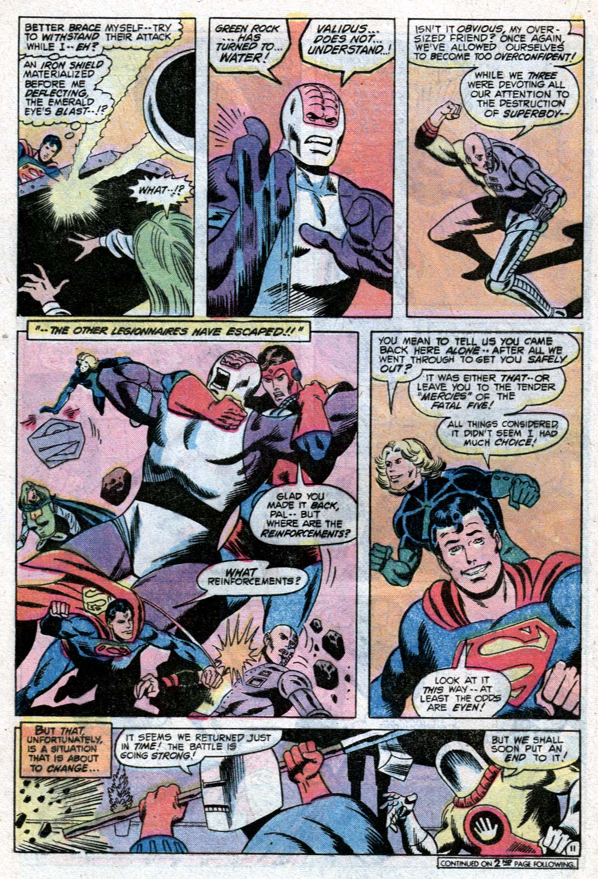 Read online Superboy and the Legion of Super-Heroes (1977) comic -  Issue #247 - 12