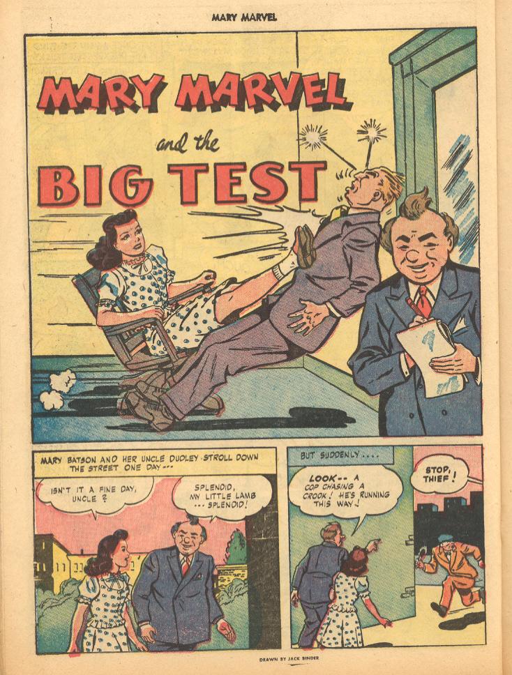Read online Mary Marvel comic -  Issue #7 - 30
