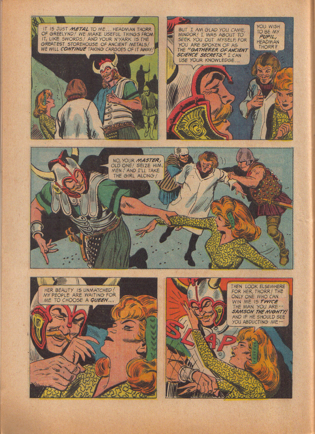 Read online Mighty Samson (1964) comic -  Issue #4 - 8