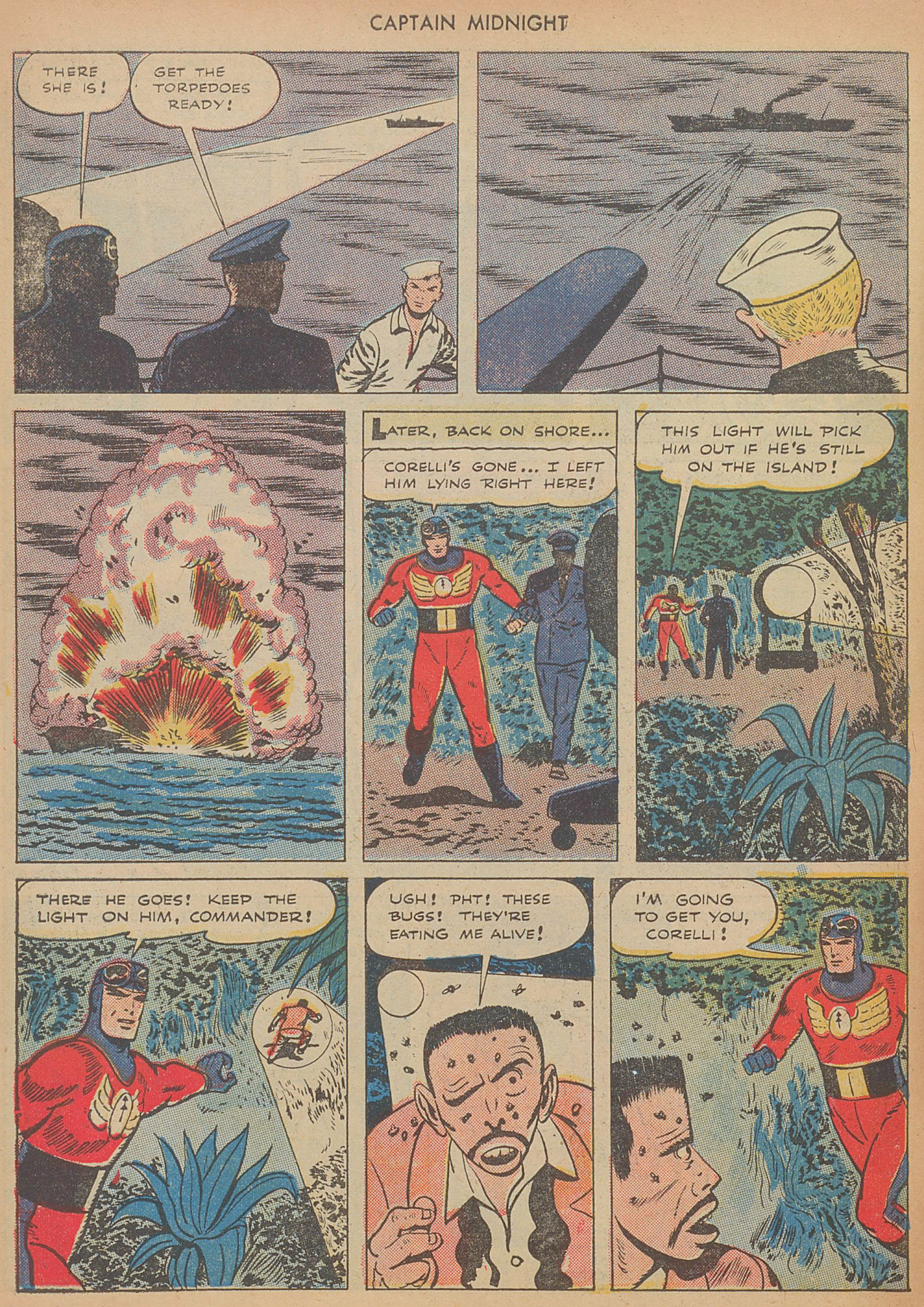 Read online Captain Midnight (1942) comic -  Issue #29 - 10