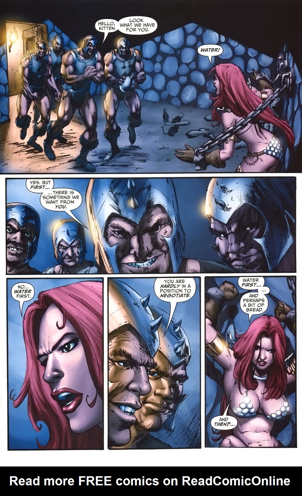 Read online Red Sonja / Claw The Unconquered: Devil's Hands comic -  Issue # TPB - 58