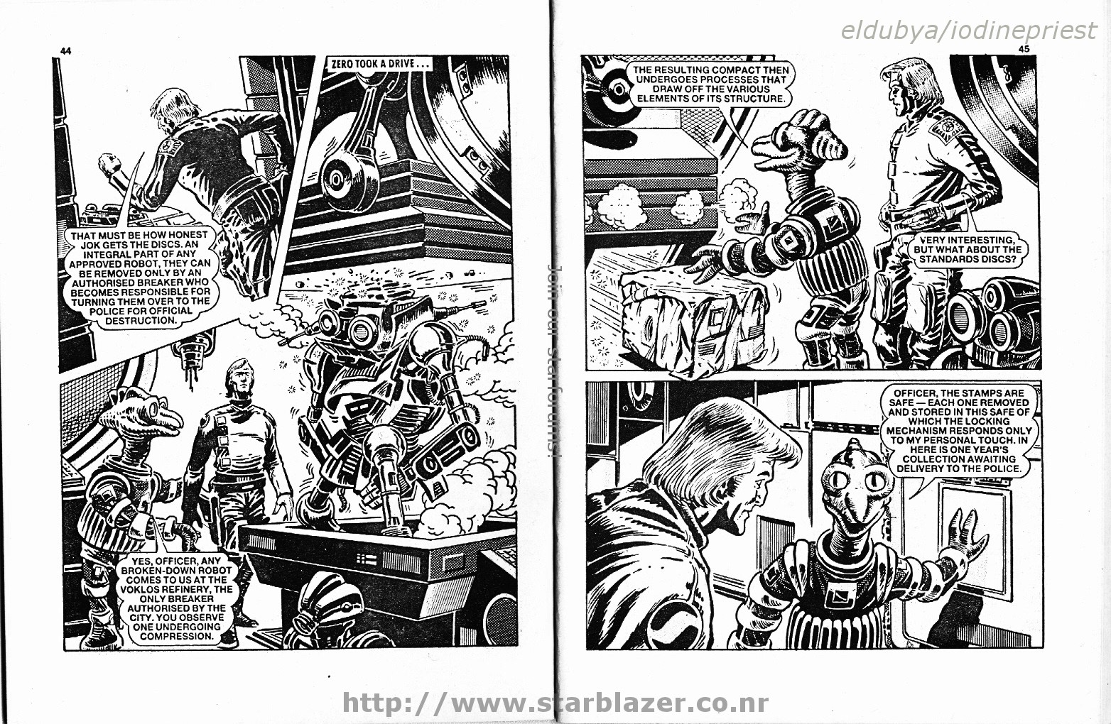 Read online Starblazer comic -  Issue #244 - 24