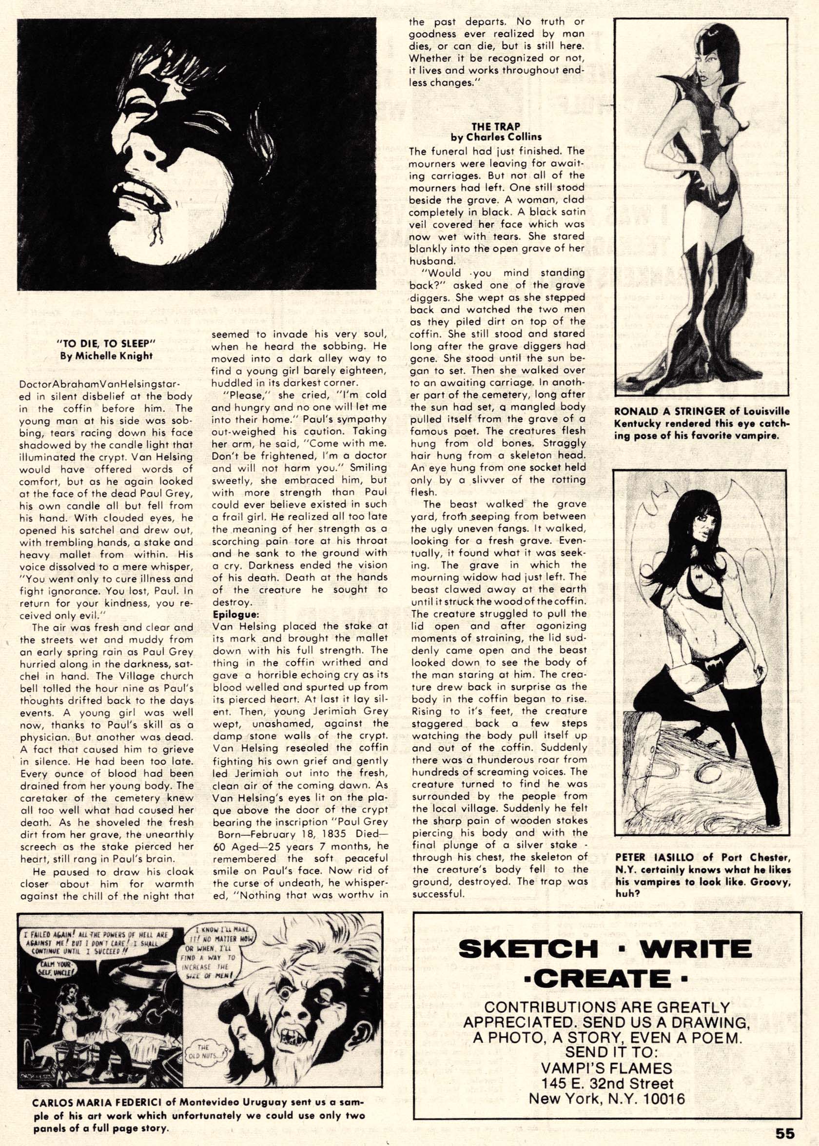 Read online Vampirella (1969) comic -  Issue #9 - 55