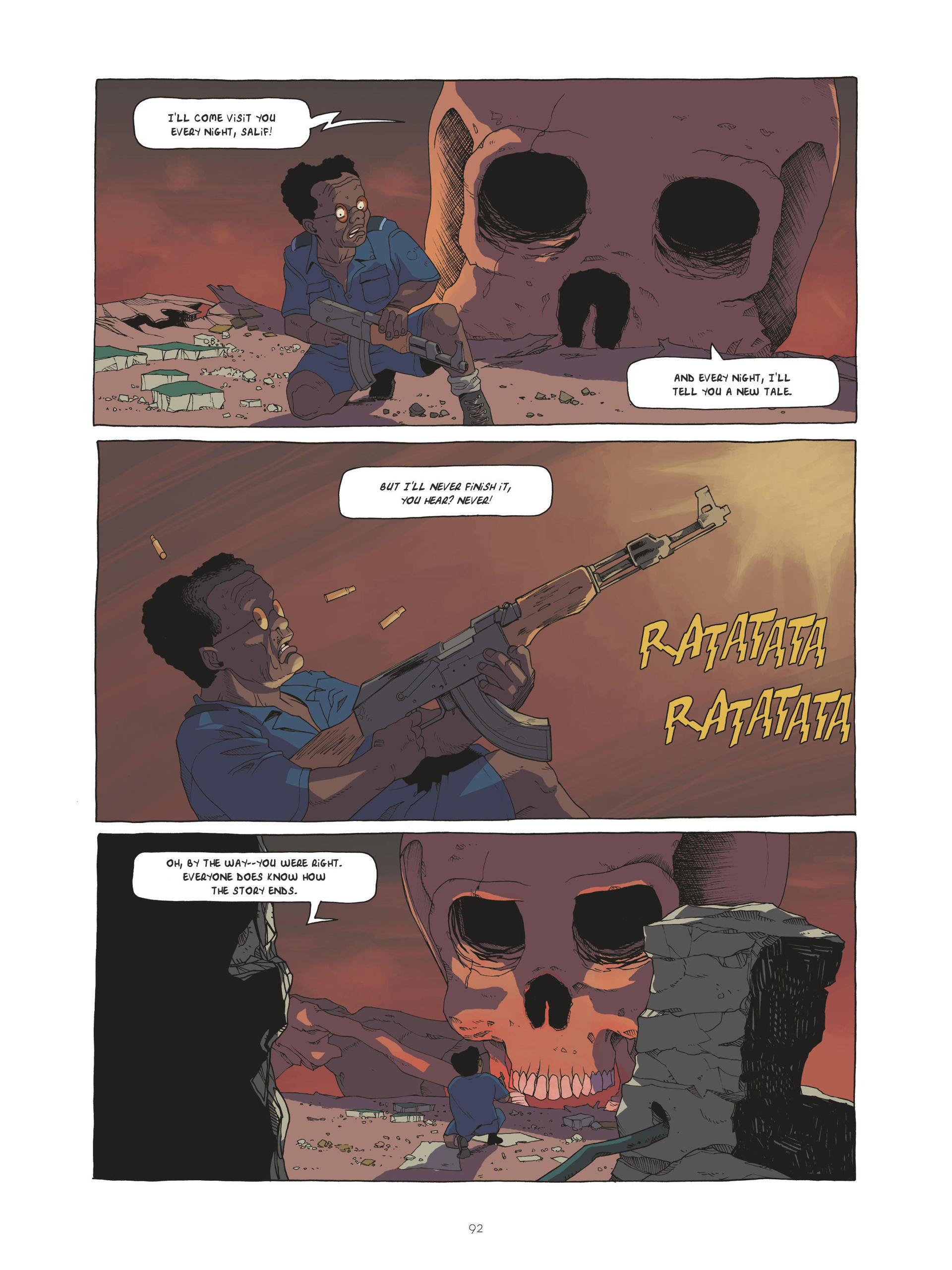 Read online Zidrou-Beuchot's African Trilogy comic -  Issue # TPB 1 - 92
