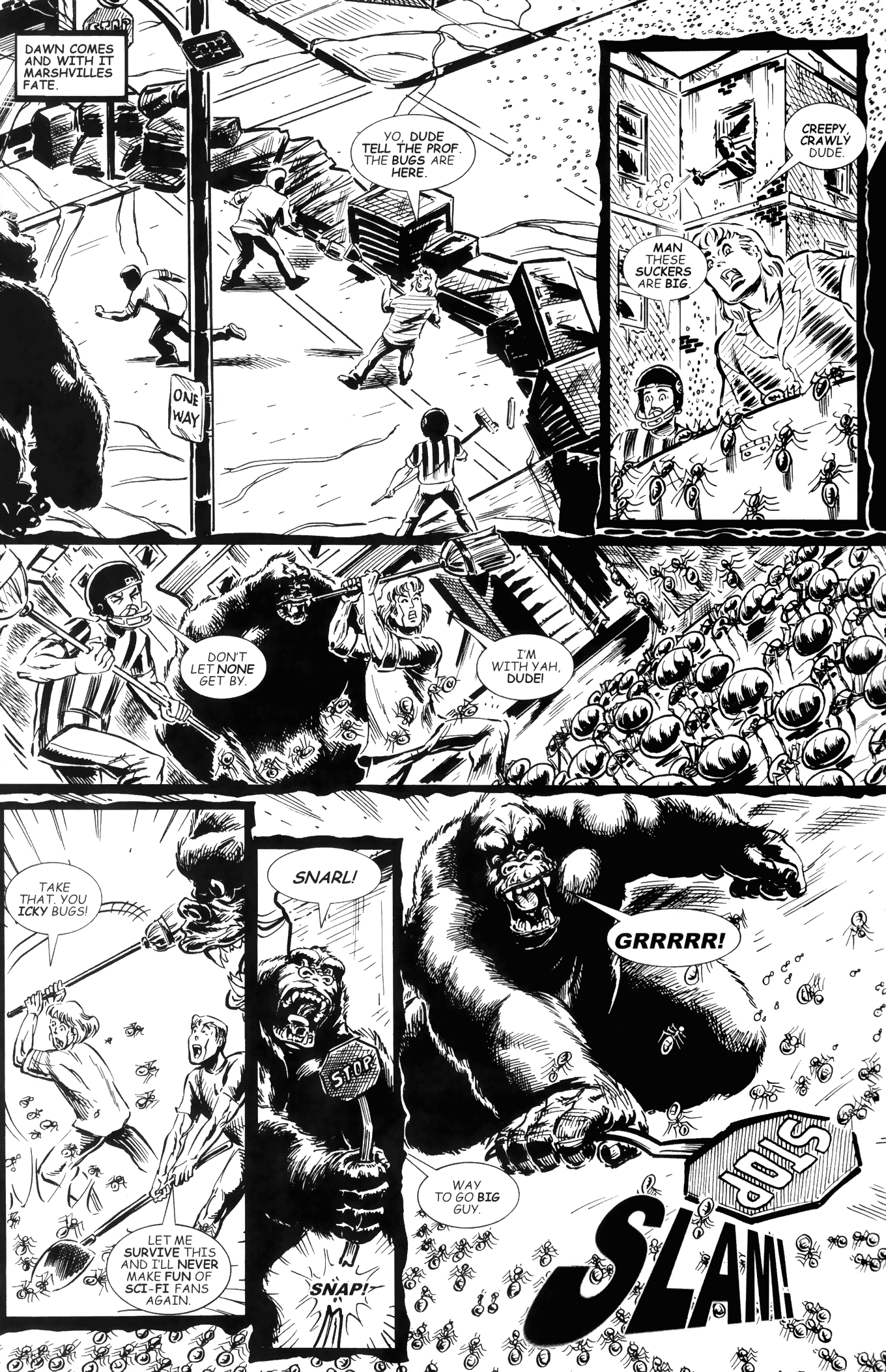 Read online Cavewoman: Red Menace comic -  Issue # Full - 21