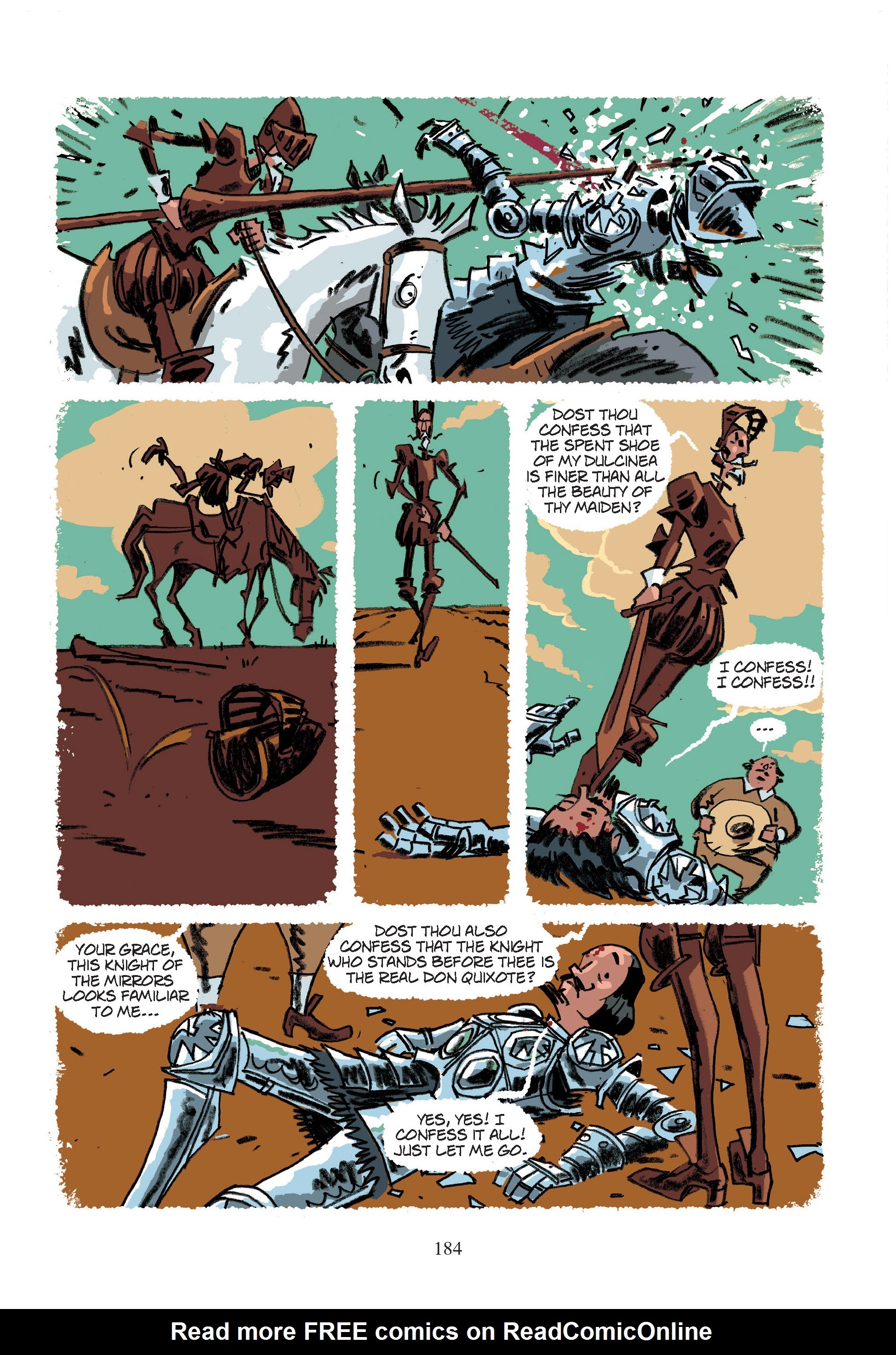 Read online The Complete Don Quixote comic -  Issue # TPB (Part 2) - 77