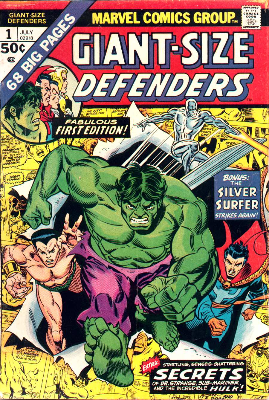 Read online Giant-Size Defenders comic -  Issue #1 - 1
