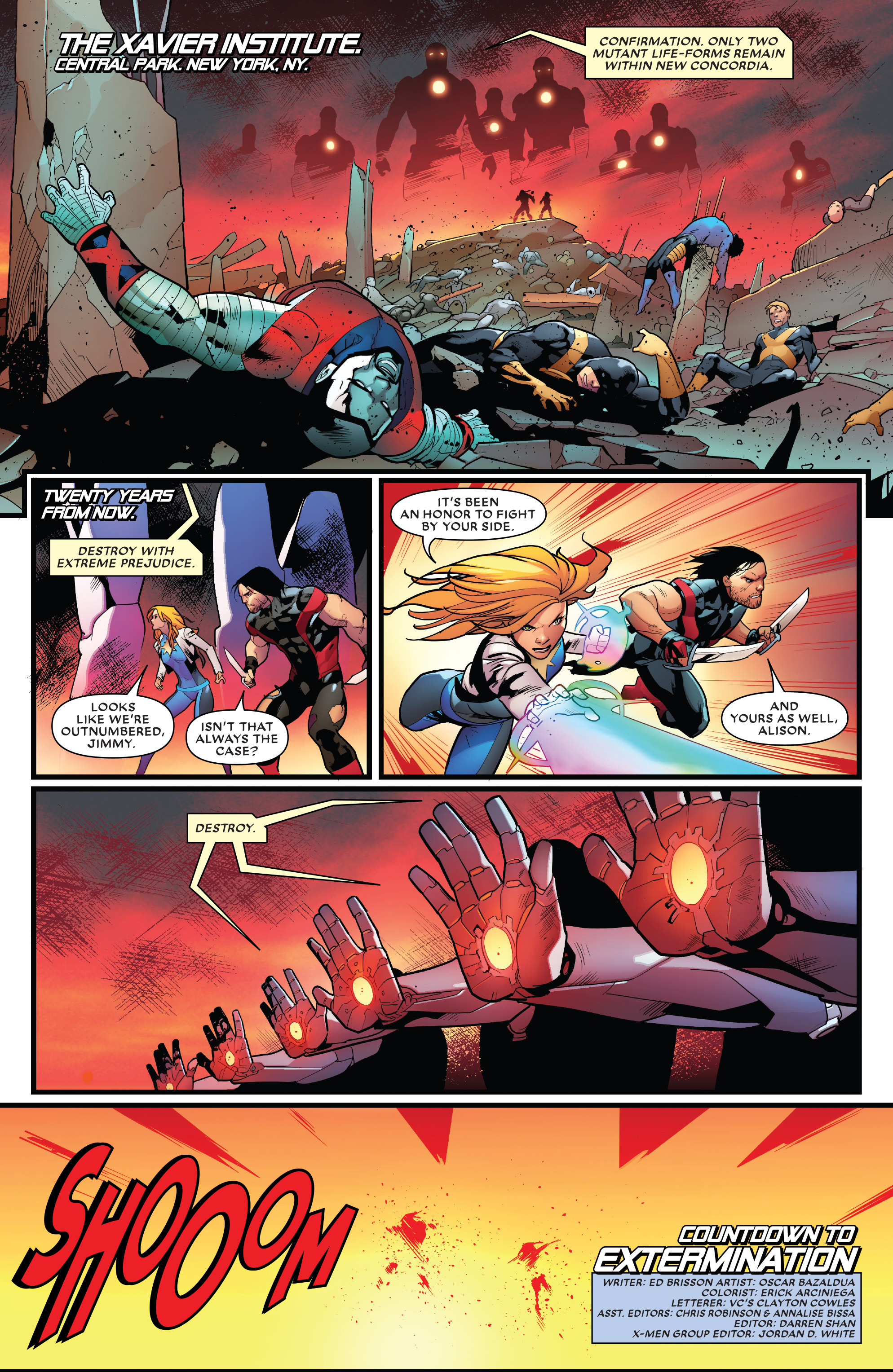 Read online Extermination (2019) comic -  Issue # TPB - 138