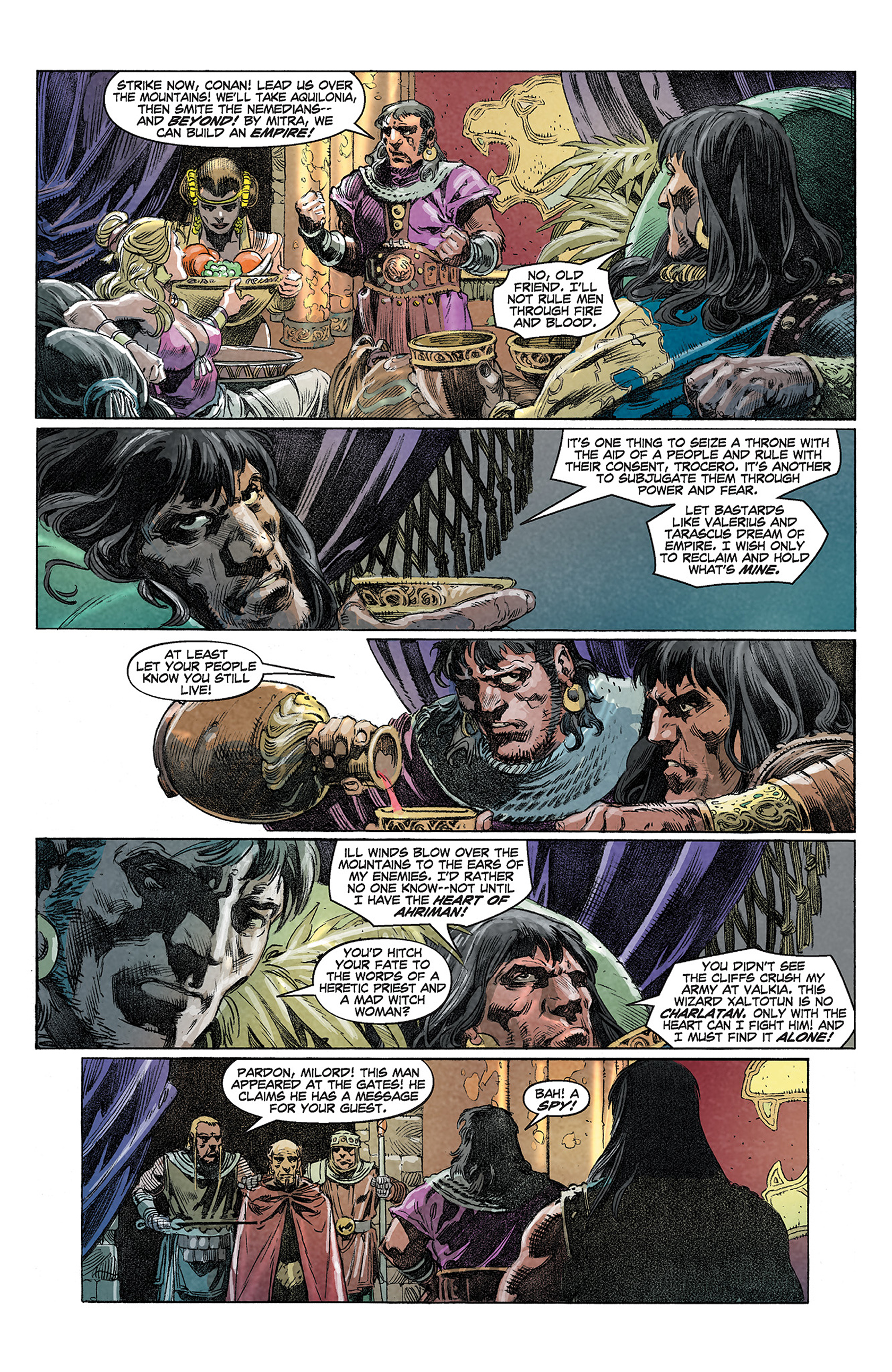 Read online King Conan: The Hour of the Dragon comic -  Issue #6 - 7