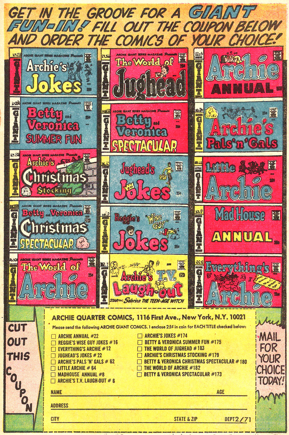 Read online Pep Comics comic -  Issue #250 - 19