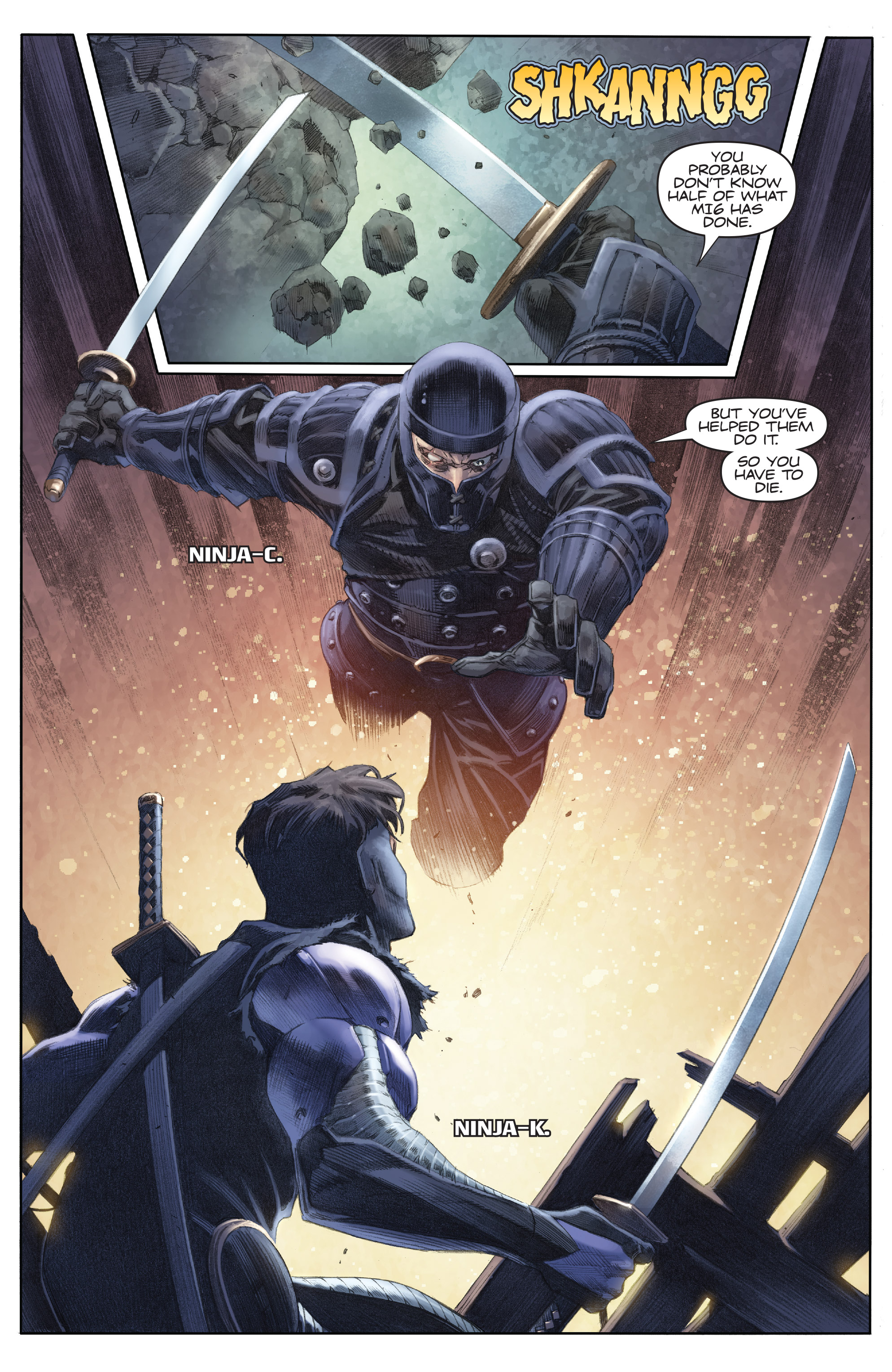 Read online Ninja-K comic -  Issue #3 - 3