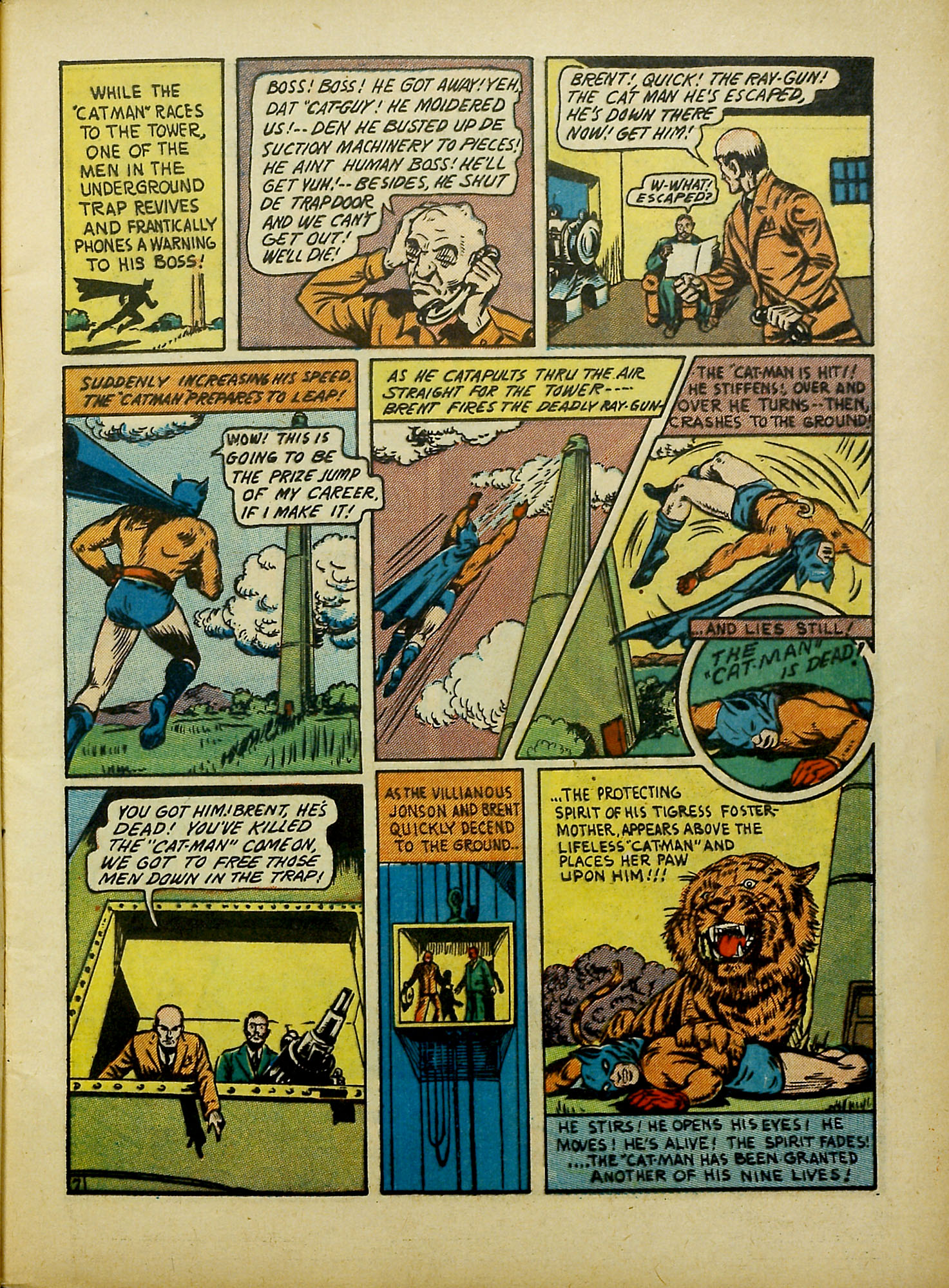 Read online Cat-Man Comics comic -  Issue #1 - 9