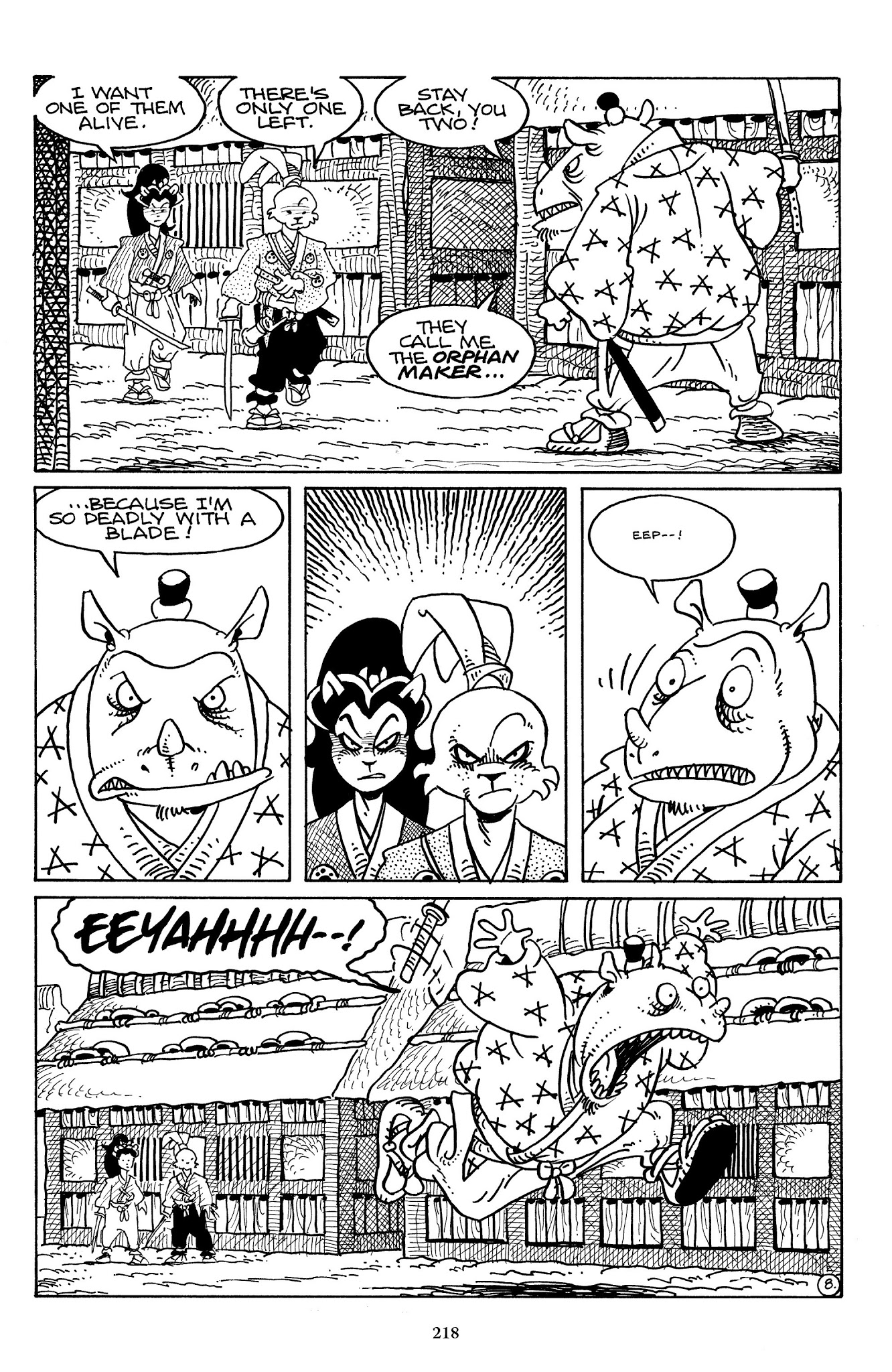 Read online The Usagi Yojimbo Saga comic -  Issue # TPB 5 - 215
