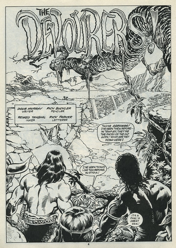 Read online The Savage Sword Of Conan comic -  Issue #182 - 6