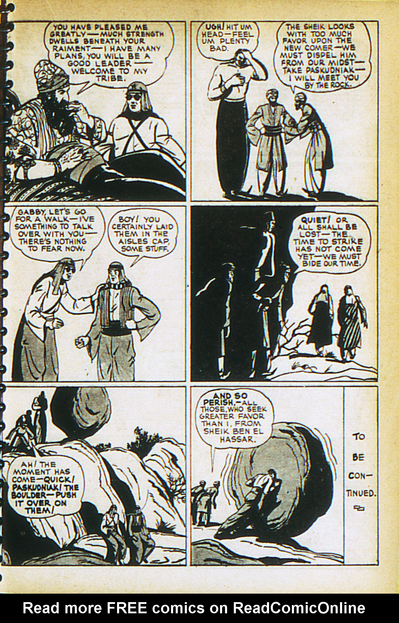 Read online Adventure Comics (1938) comic -  Issue #29 - 34