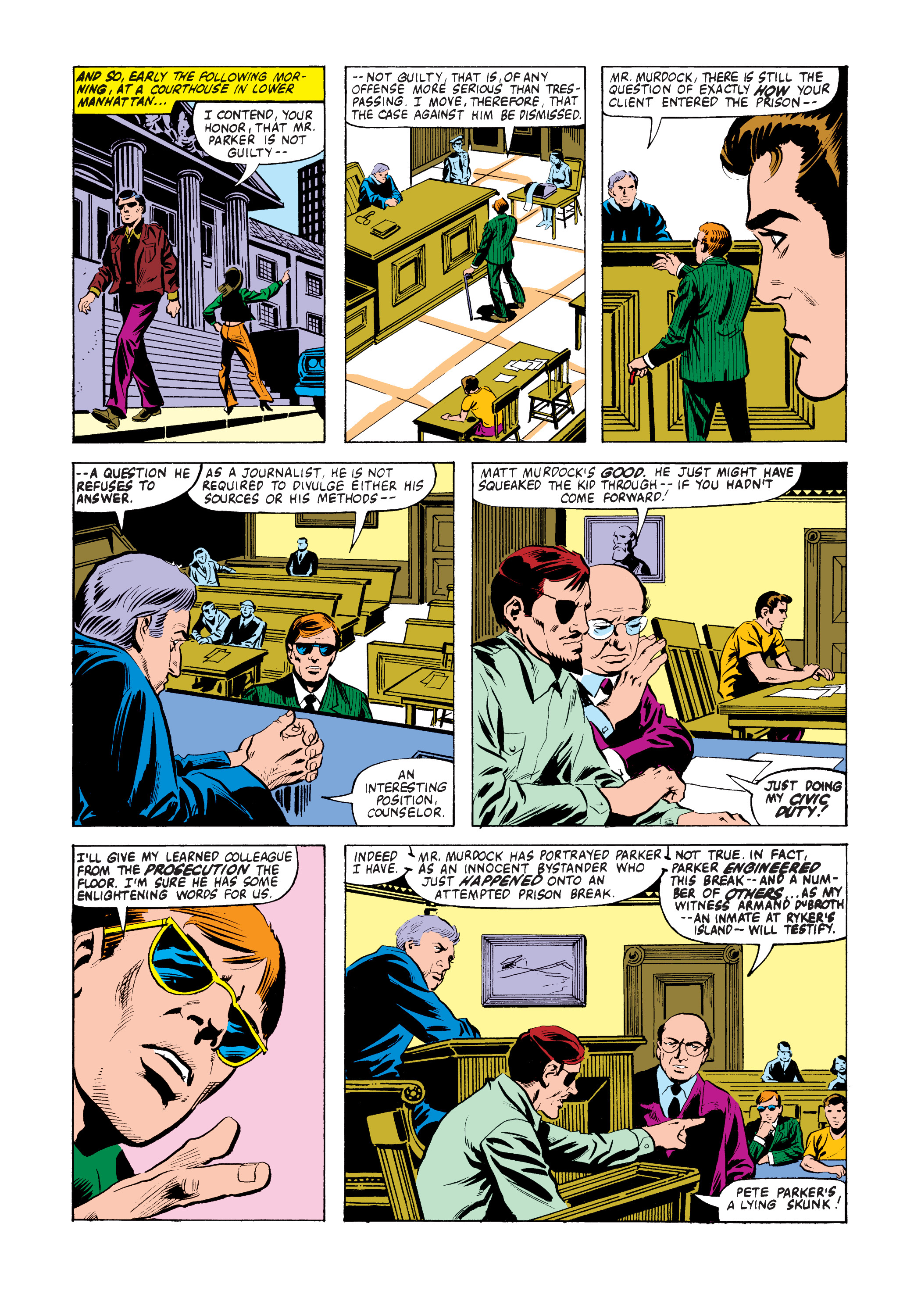 Read online Marvel Masterworks: The Amazing Spider-Man comic -  Issue # TPB 21 (Part 2) - 52