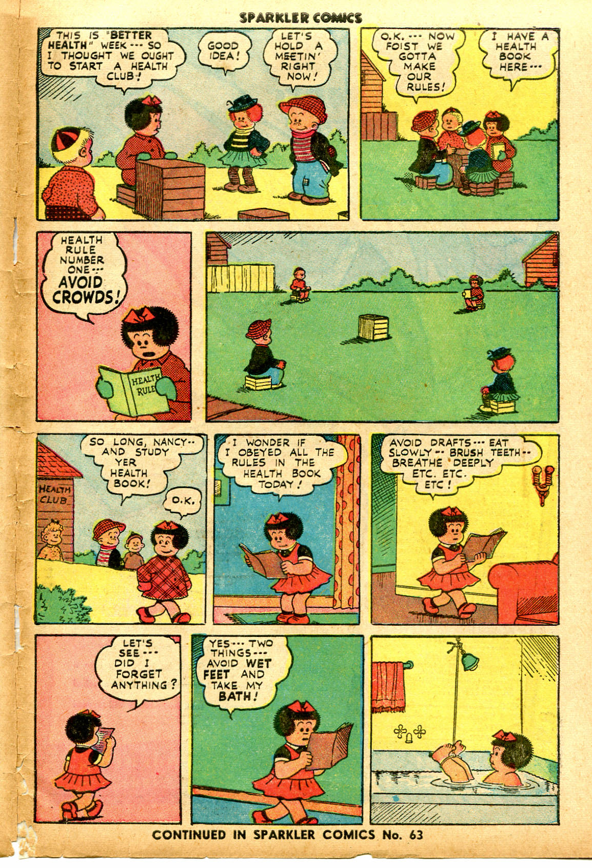 Read online Sparkler Comics comic -  Issue #62 - 47
