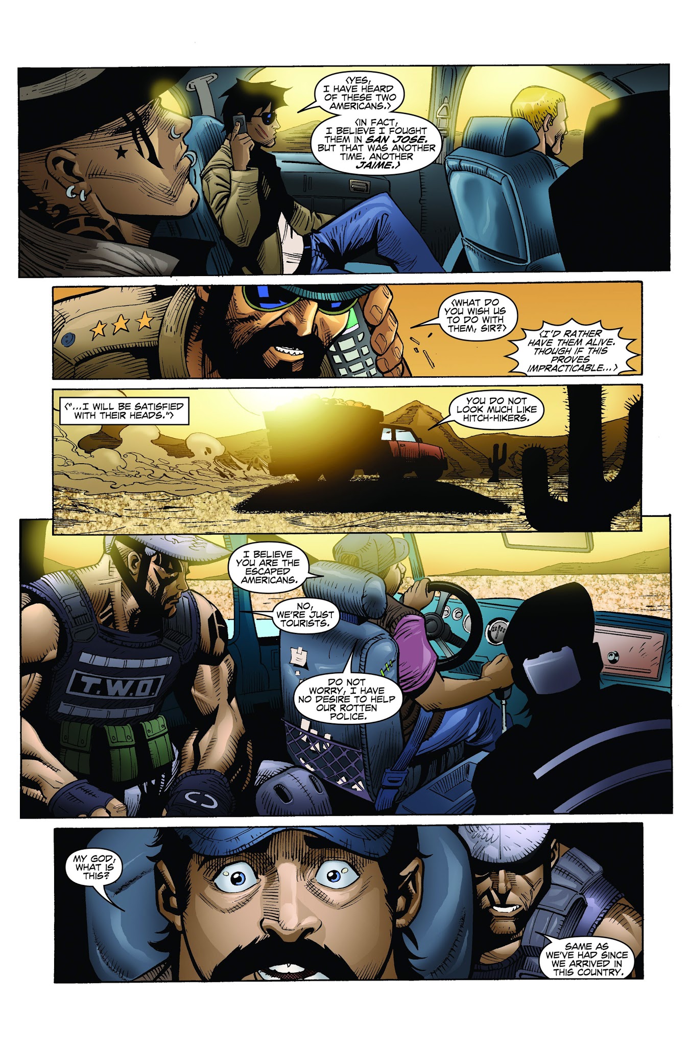 Read online Army of Two comic -  Issue #5 - 14
