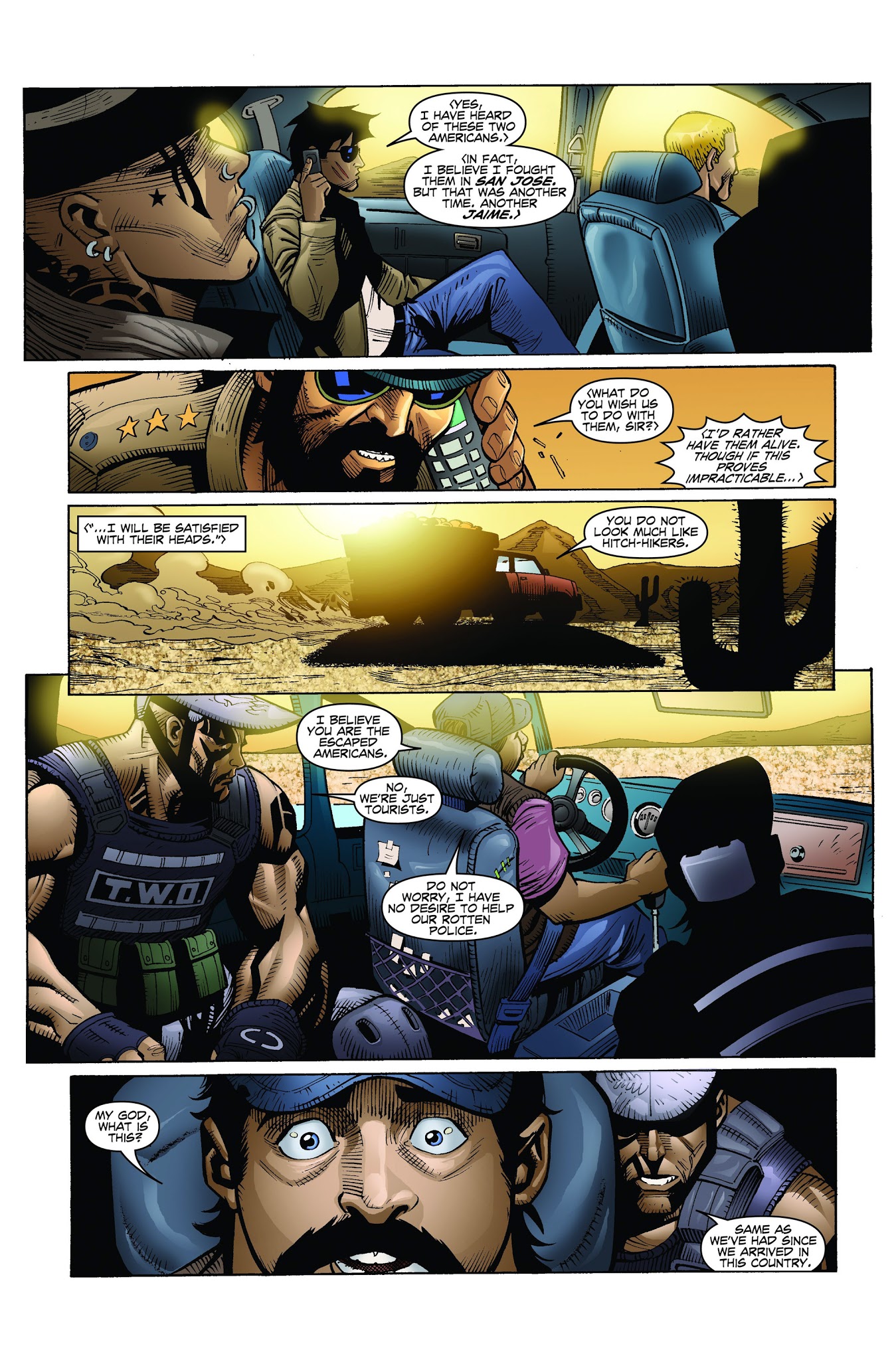 Read online Army of Two comic -  Issue #5 - 14