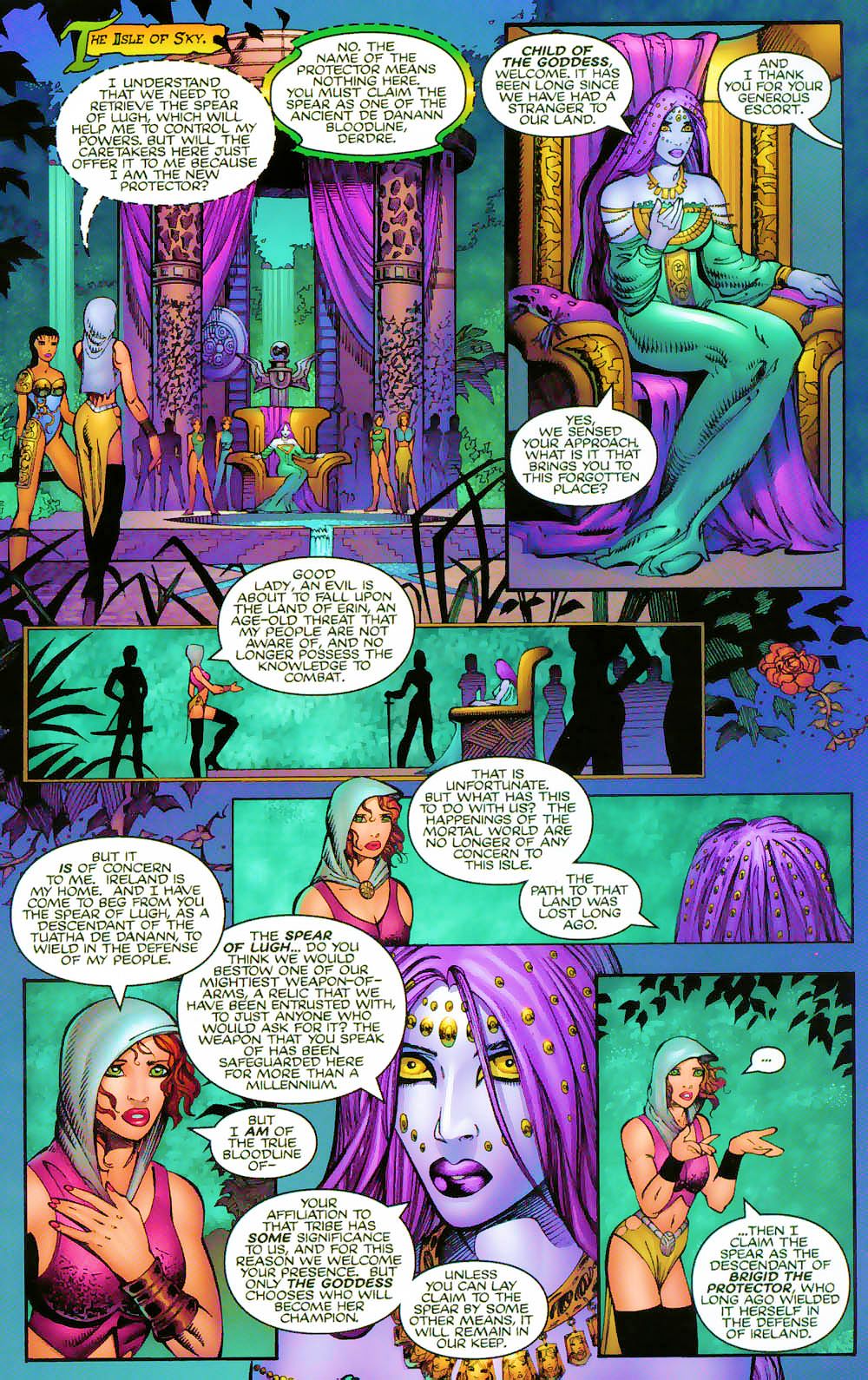 Read online More Than Mortal:  Truths & Legends comic -  Issue #3 - 5