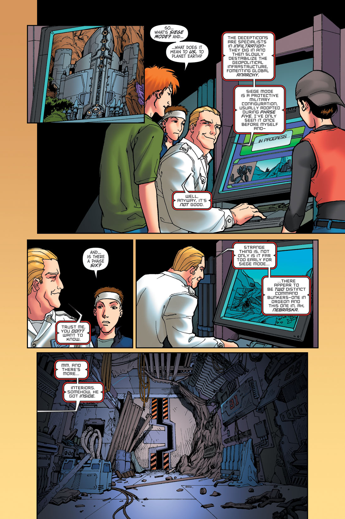 Read online The Transformers: Infiltration comic -  Issue #3 - 17