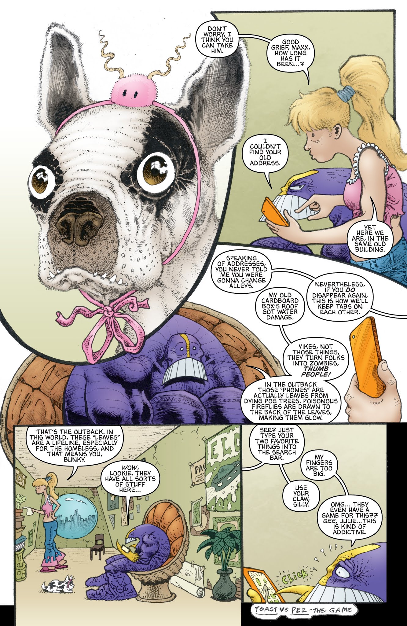 Read online Batman/The Maxx: Arkham Dreams comic -  Issue #3 - 8