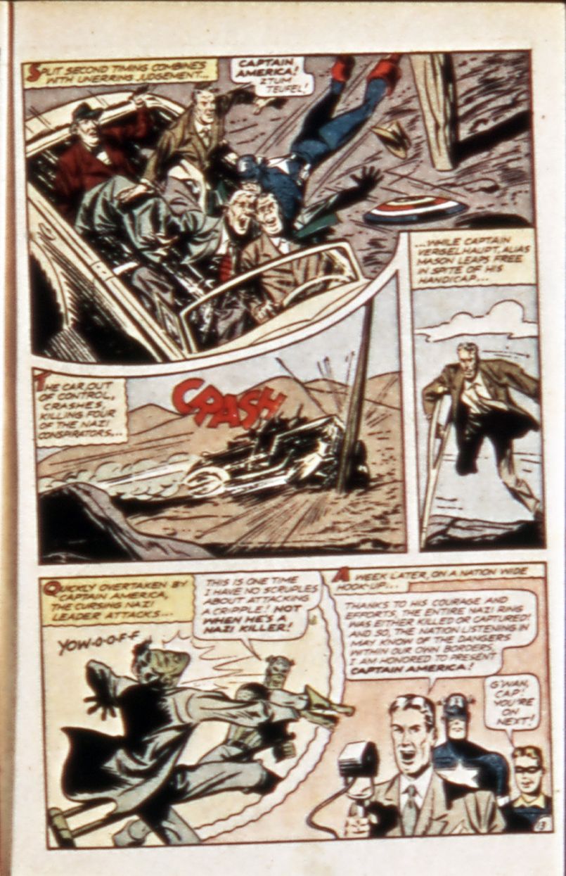 Read online Captain America Comics comic -  Issue #49 - 15