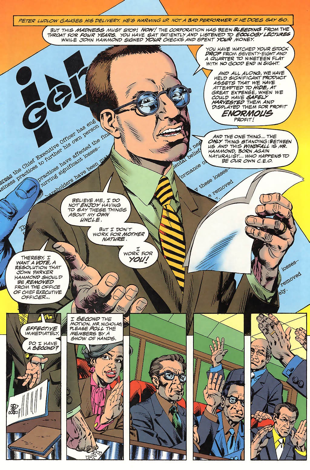 Read online The Lost World: Jurassic Park comic -  Issue #1 - 7