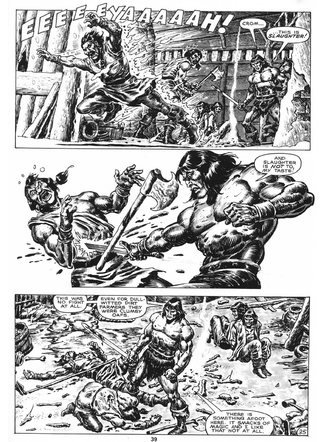 Read online The Savage Sword Of Conan comic -  Issue #158 - 41
