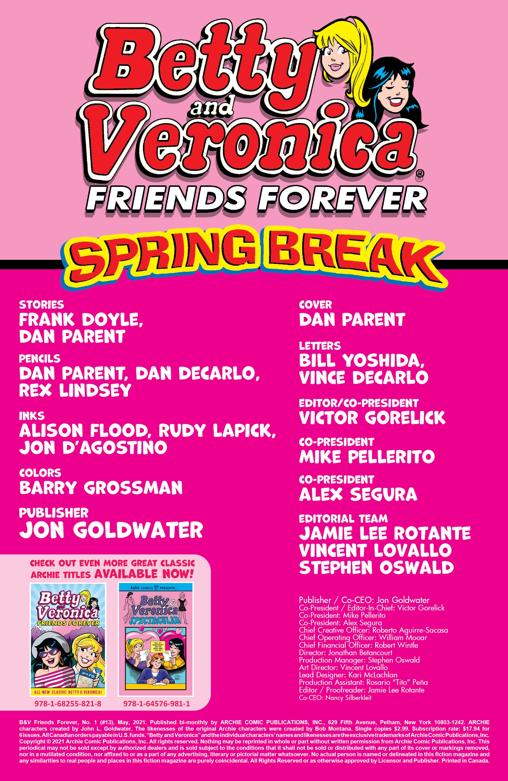 Read online Betty & Veronica Best Friends Forever: At Movies comic -  Issue #13 - 2
