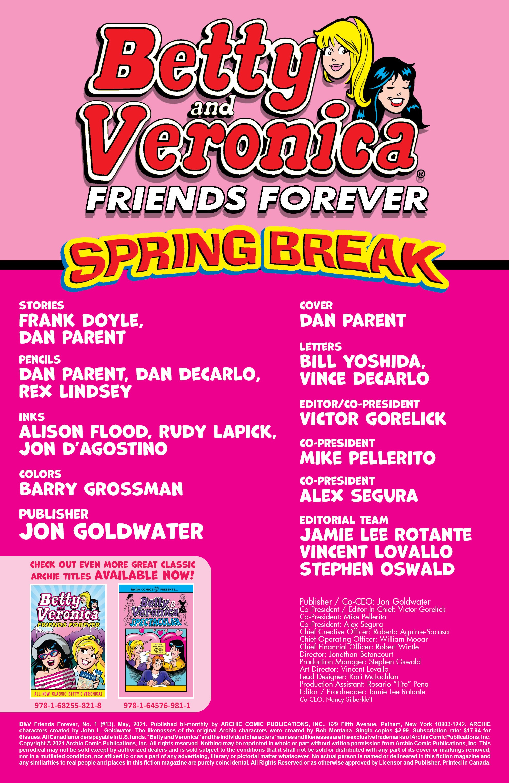 Read online Betty & Veronica Best Friends Forever: At Movies comic -  Issue #13 - 2
