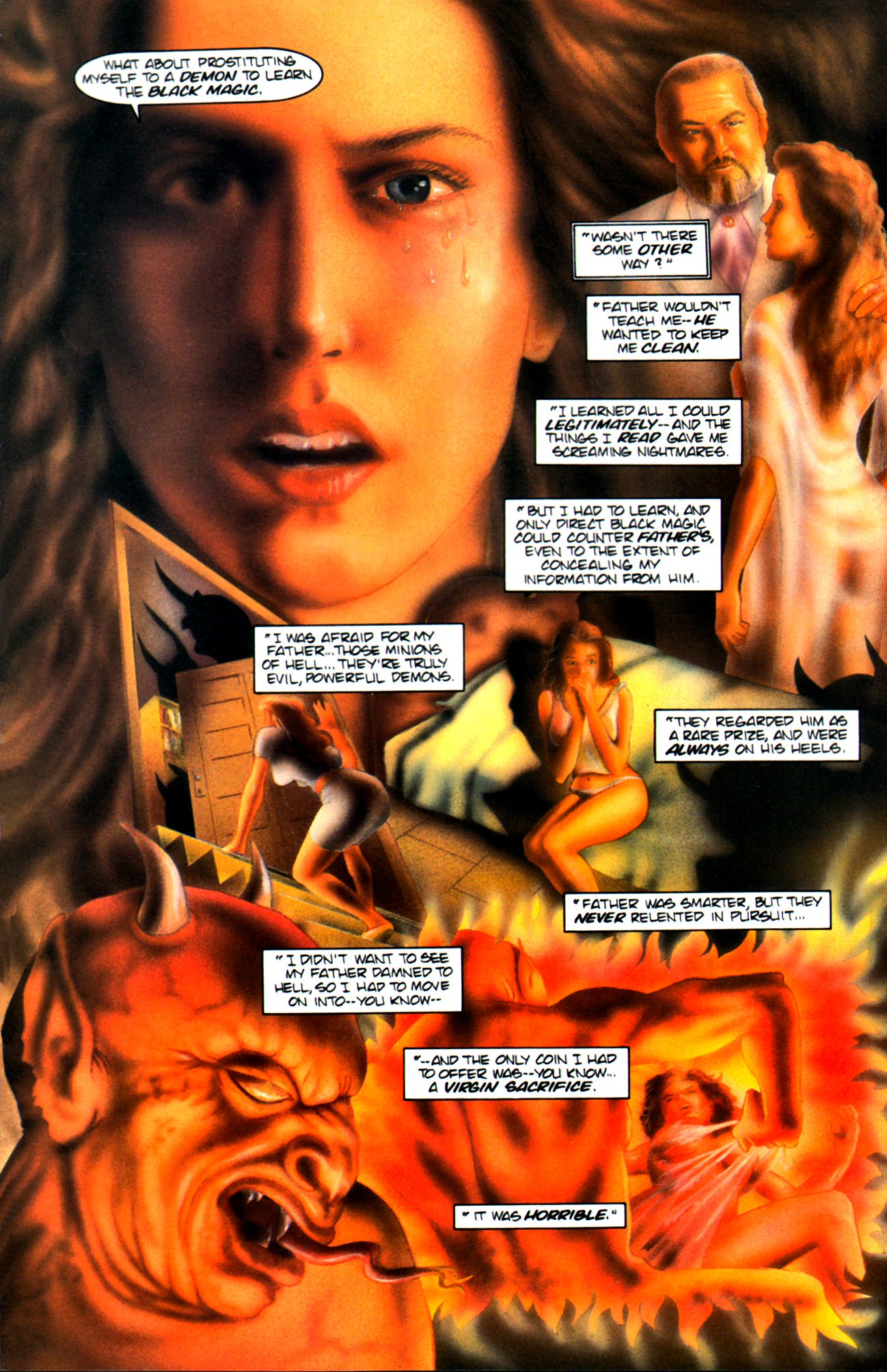 Read online Piers Anthony's Incarnations of Immortality: On A Pale Horse comic -  Issue #3 - 21