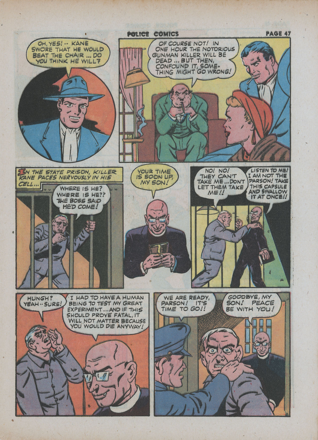 Read online Police Comics comic -  Issue #18 - 49