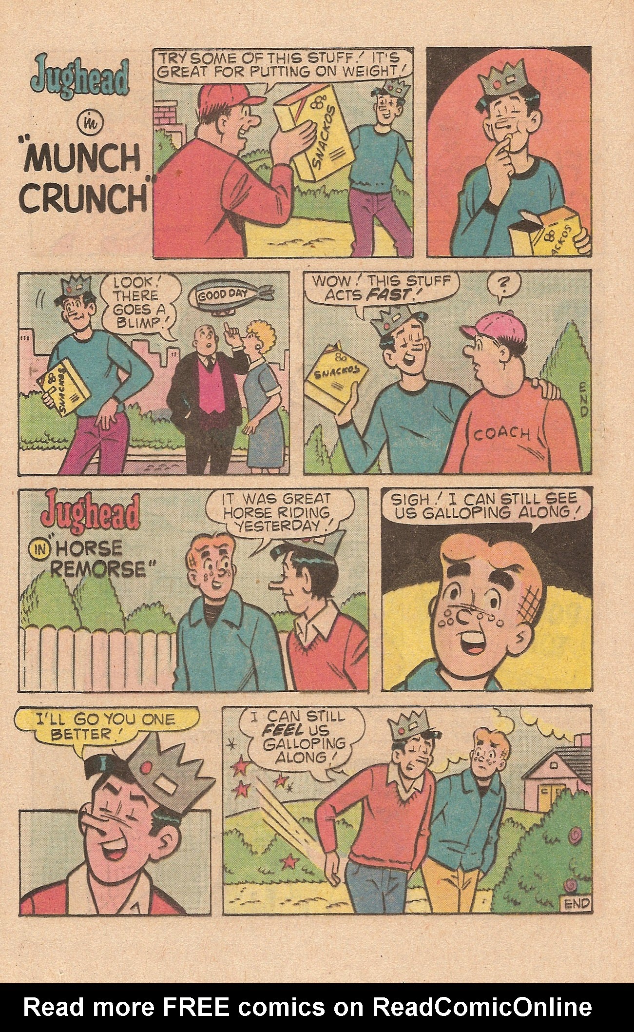 Read online Jughead's Jokes comic -  Issue #75 - 16
