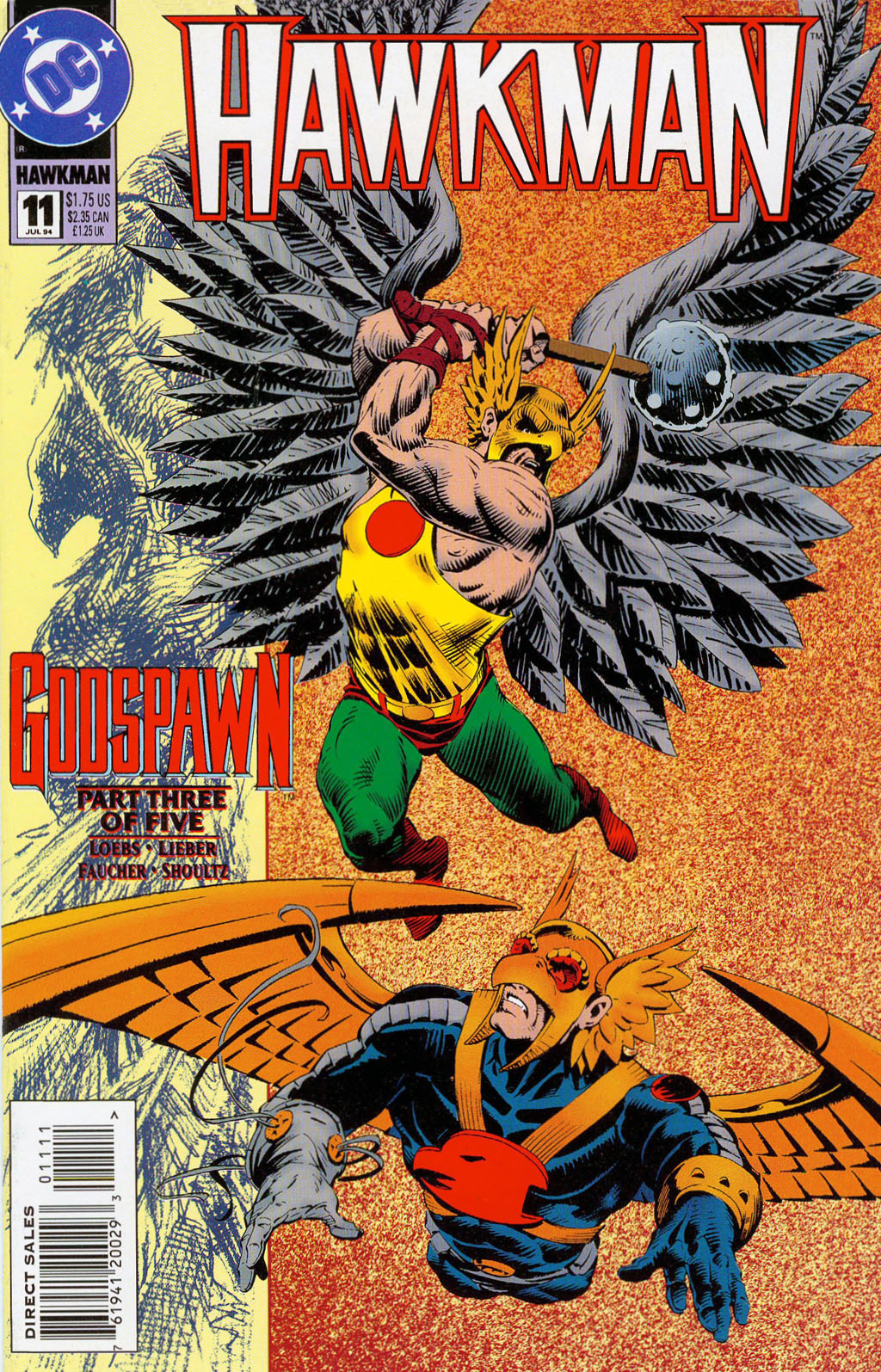 Read online Hawkman (1993) comic -  Issue #11 - 2