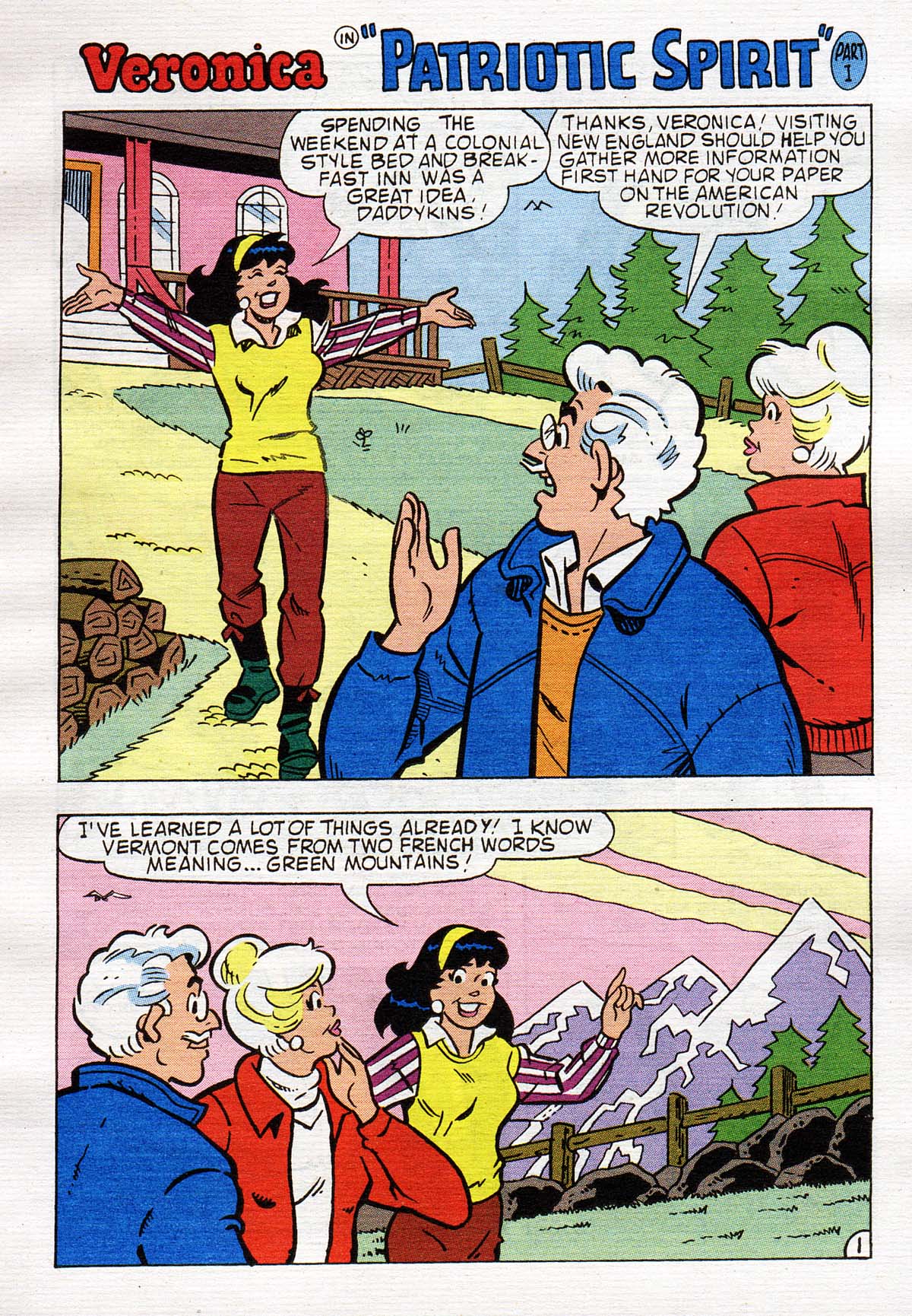 Read online Betty and Veronica Digest Magazine comic -  Issue #124 - 20