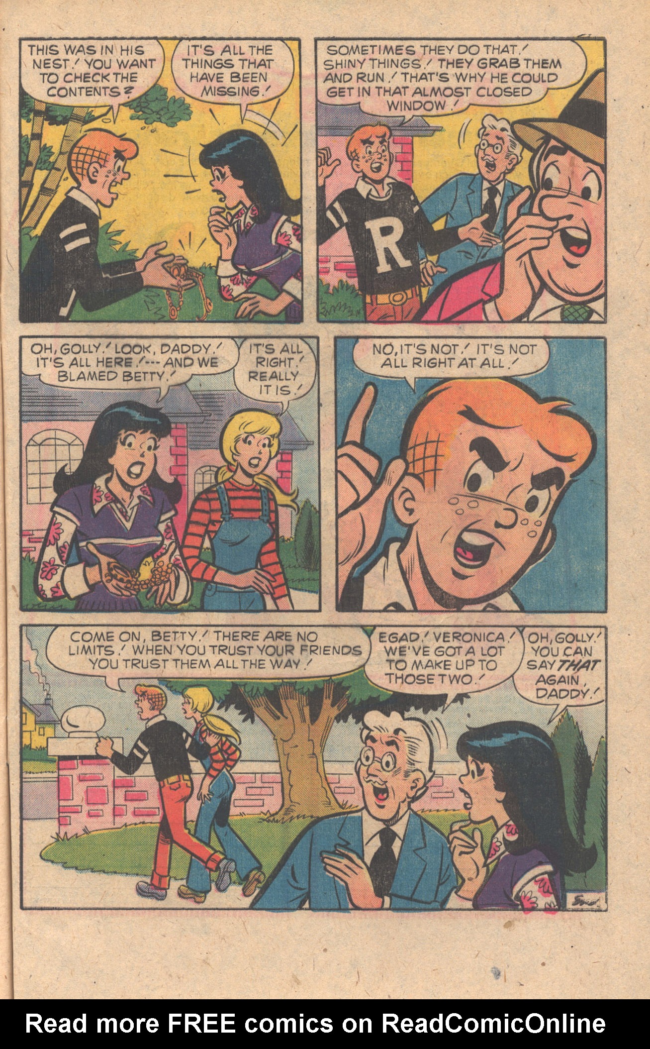 Read online Archie at Riverdale High (1972) comic -  Issue #40 - 33