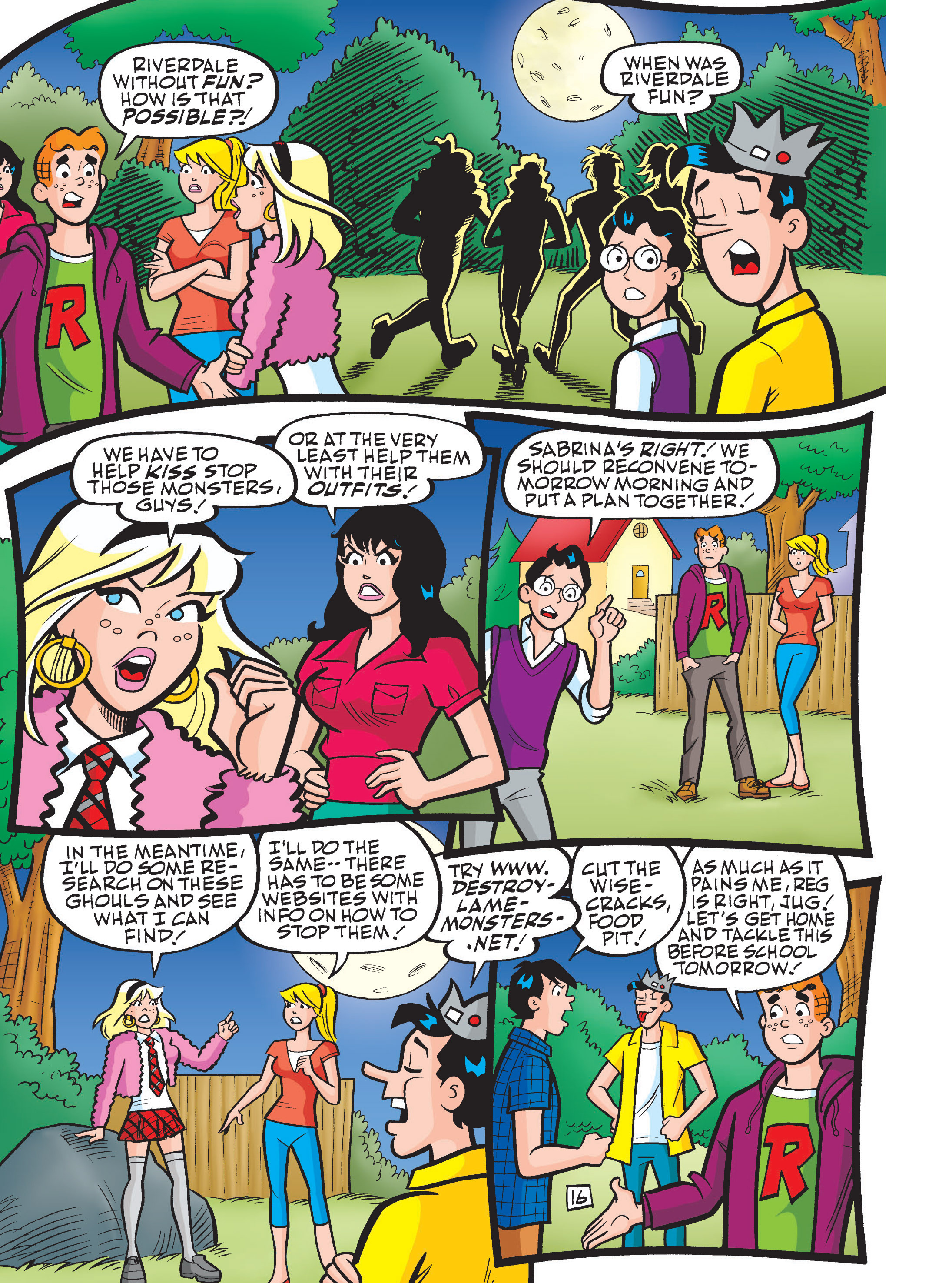 Read online Archie 75th Anniversary Digest comic -  Issue #2 - 211