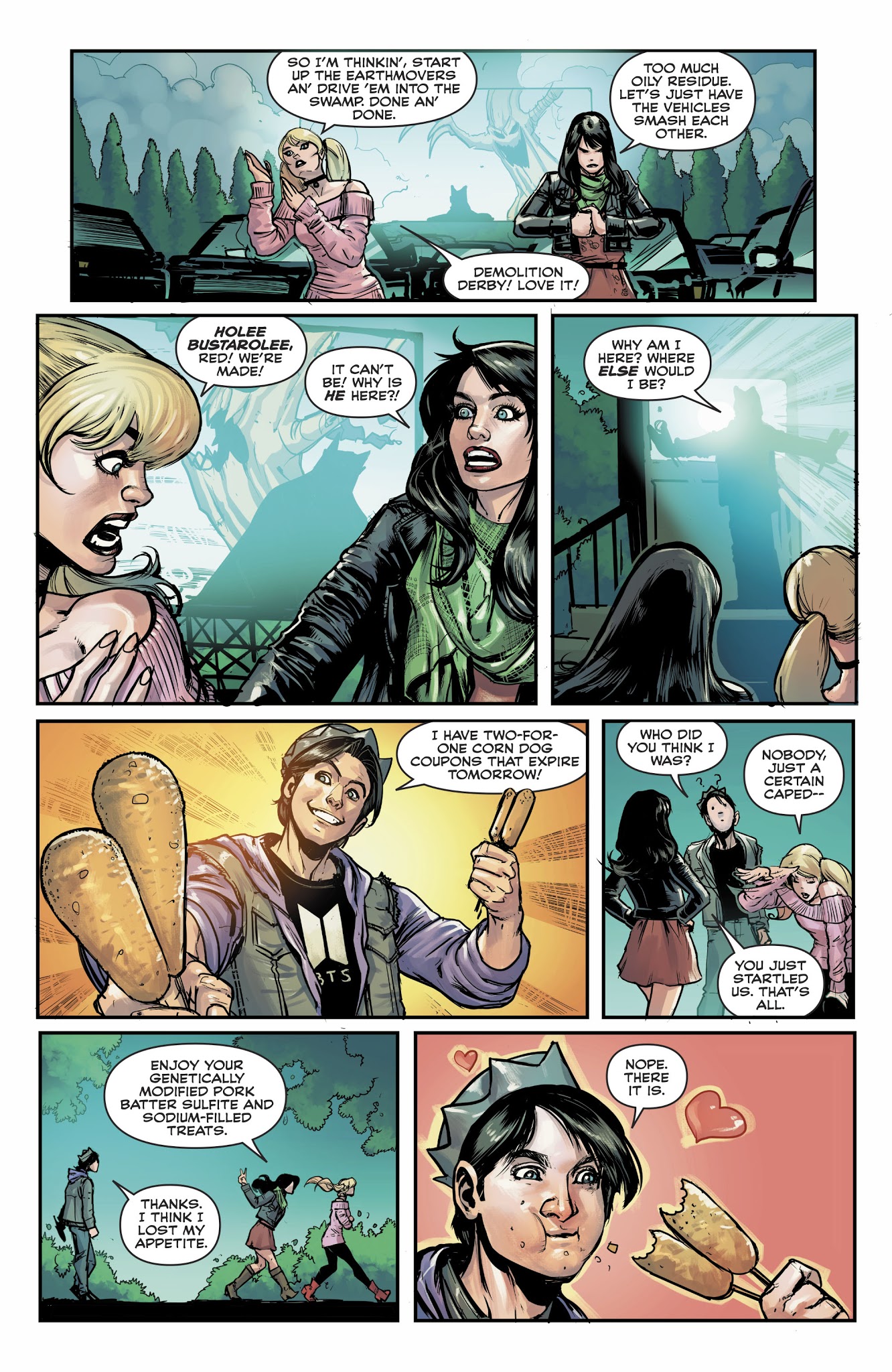 Read online Harley & Ivy Meet Betty & Veronica comic -  Issue #4 - 18